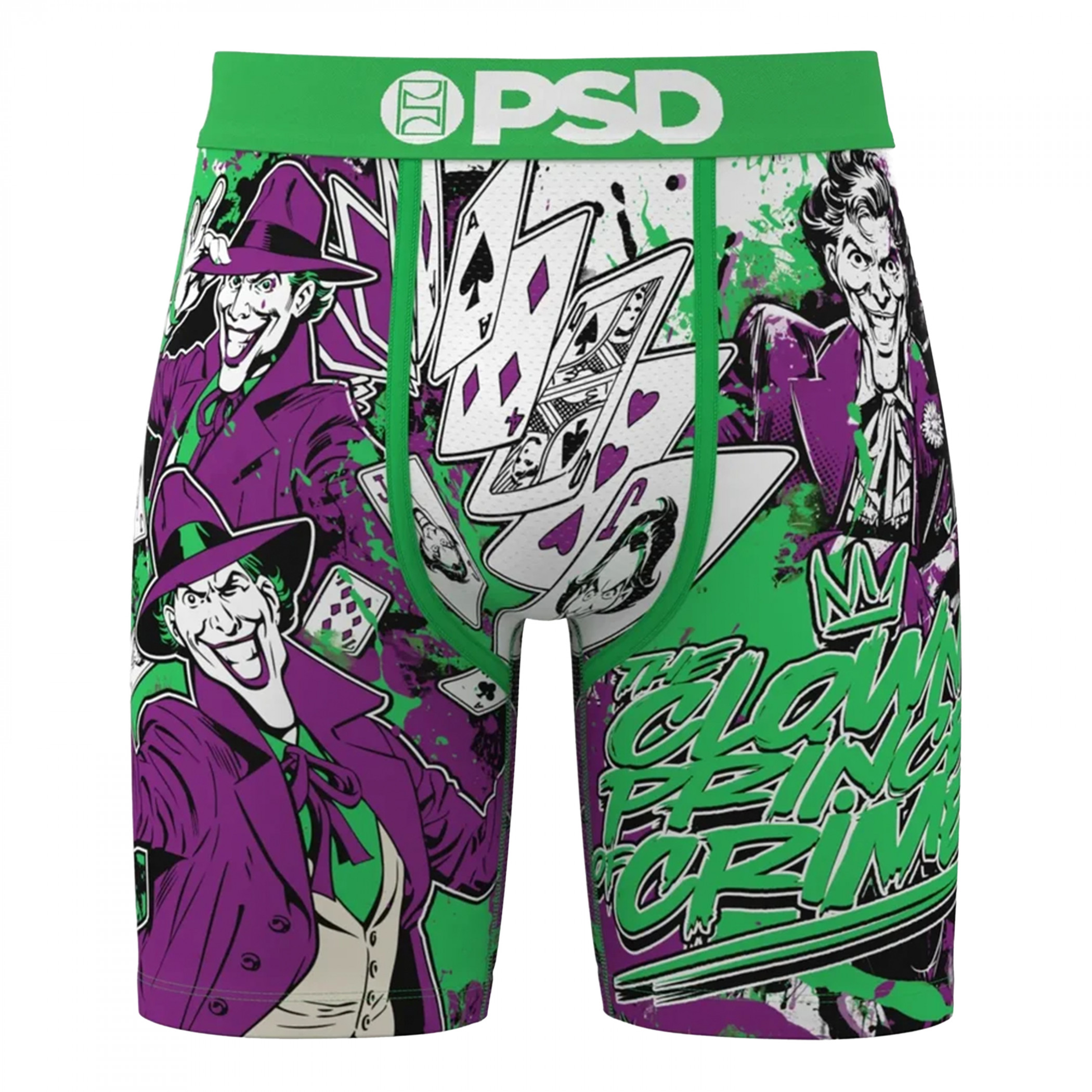 Joker The Clown Prince of Crime PSD Boxer Briefs, Multi-Color