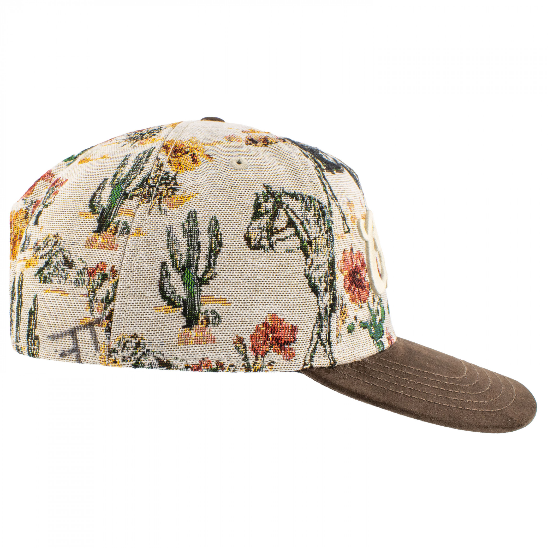 Coors Western Flora Pattern Jacquard Adjustable Hat