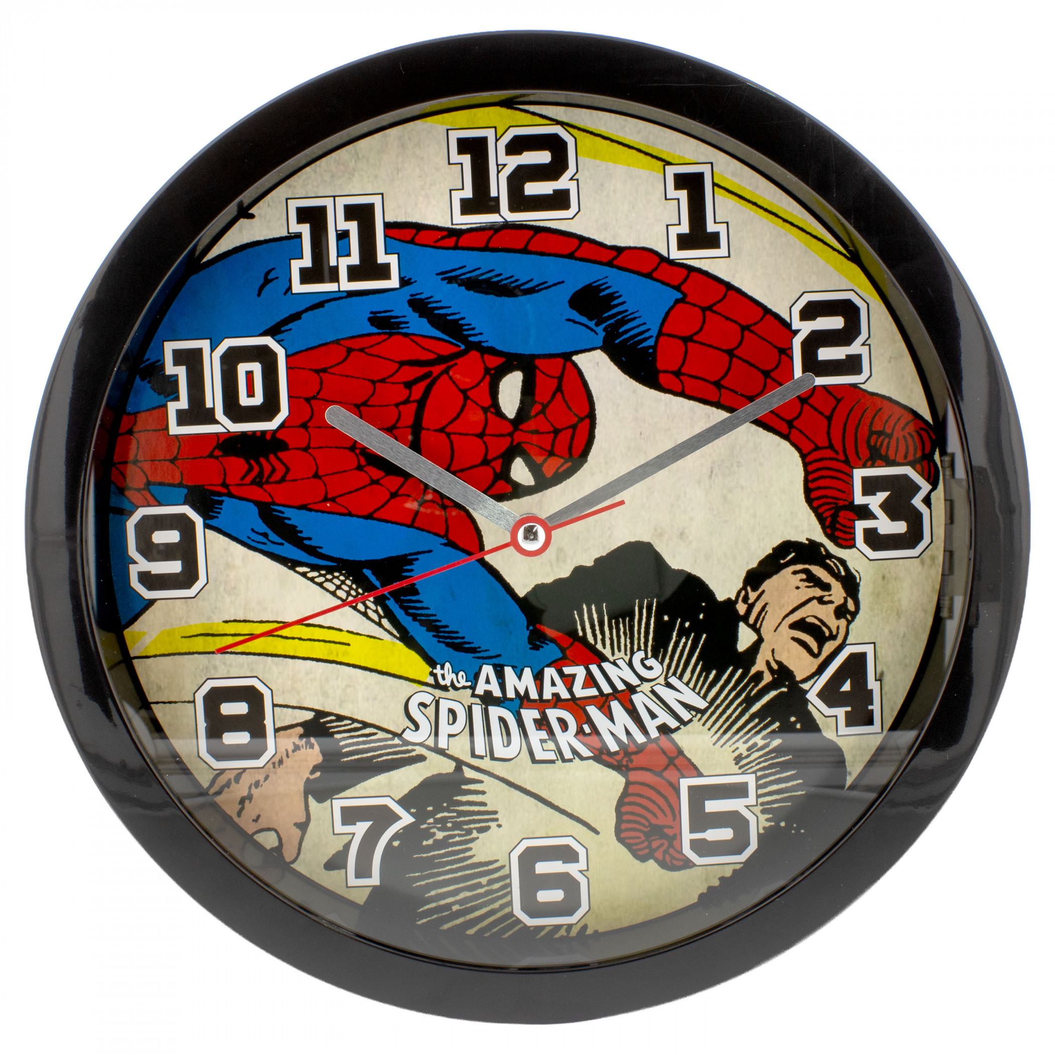 Spider-Man Action Panel 10' Analog Wall Clock, Multi-Color