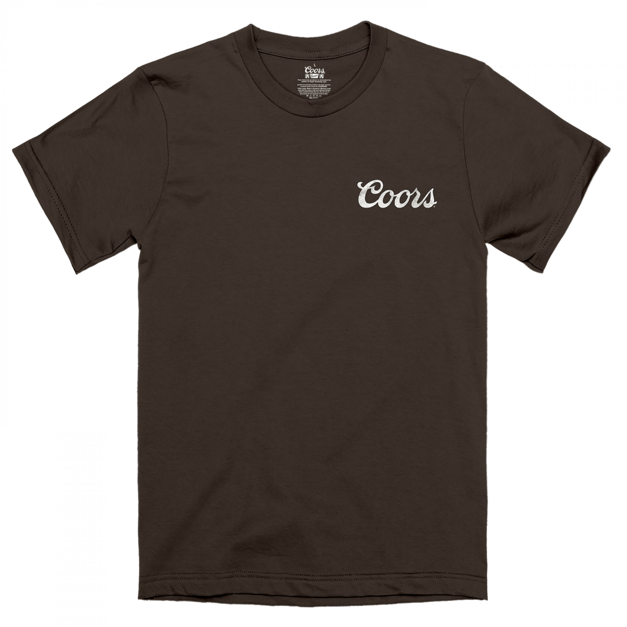 Coors Cowboys on Horses Front and Back Print T-Shirt - image 2
