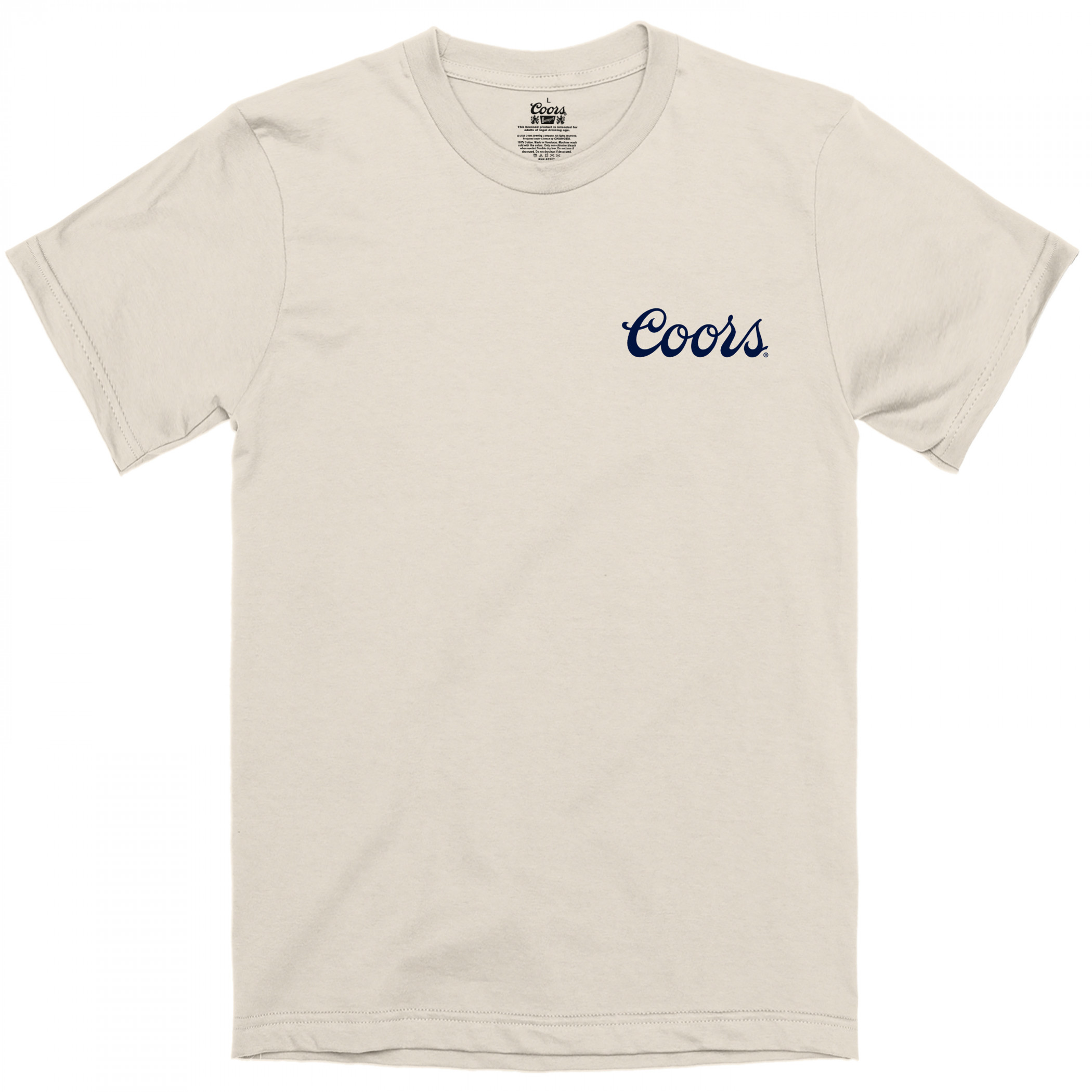 Coors Rodeo - The Legend Since 1873 Front and Back Print T-Shirt - image 2