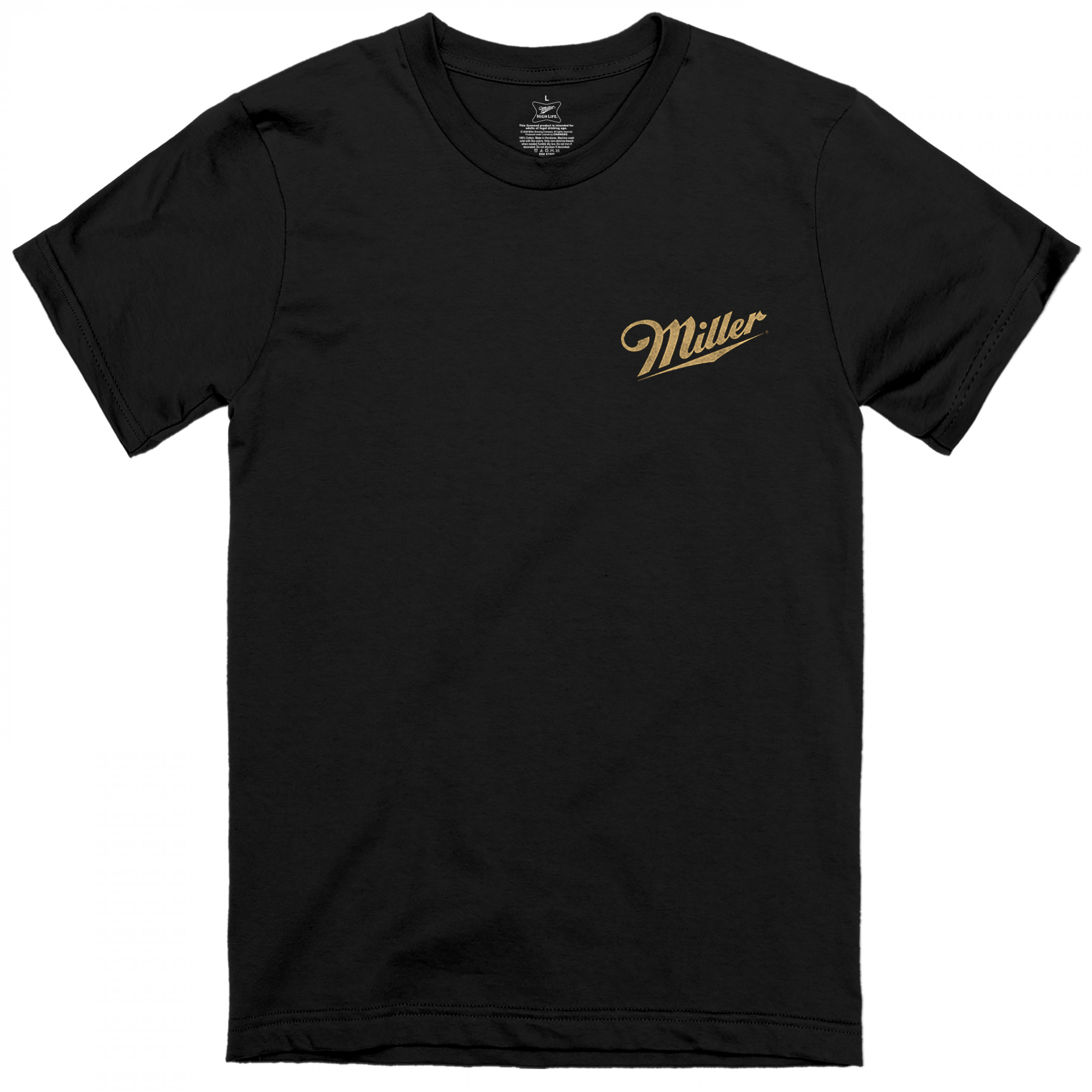 Miller America's Quality Beer with Eagle Front and Back Print T-Shirt - image 2
