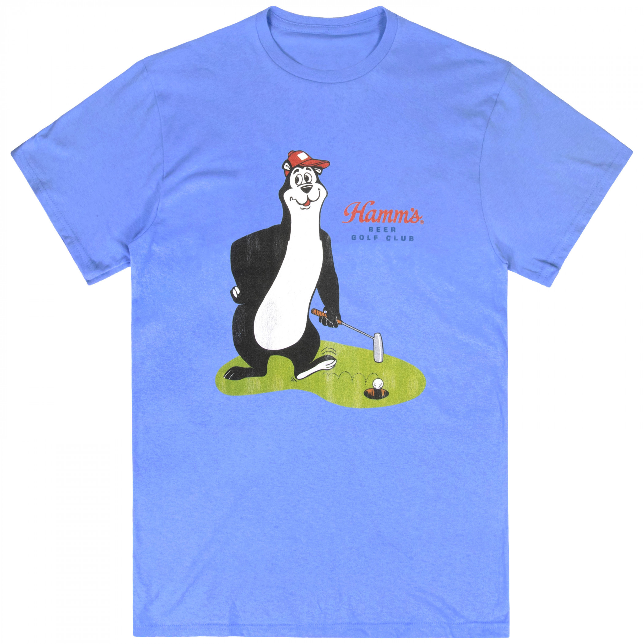 Hamm's Beer Golf Club with Classic Bear T-Shirt