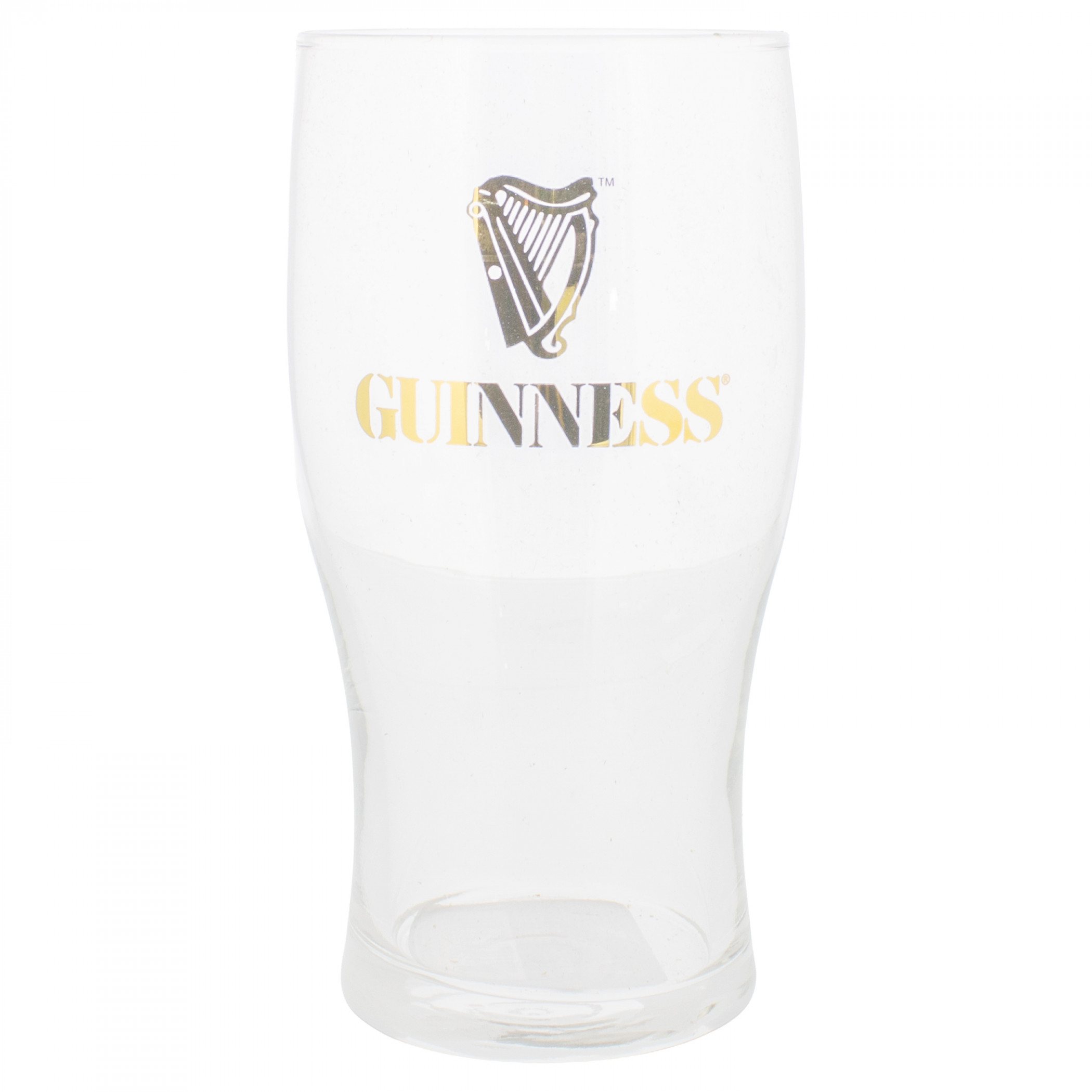Guinness Vintage Gold Harp Pint Glass - image 2