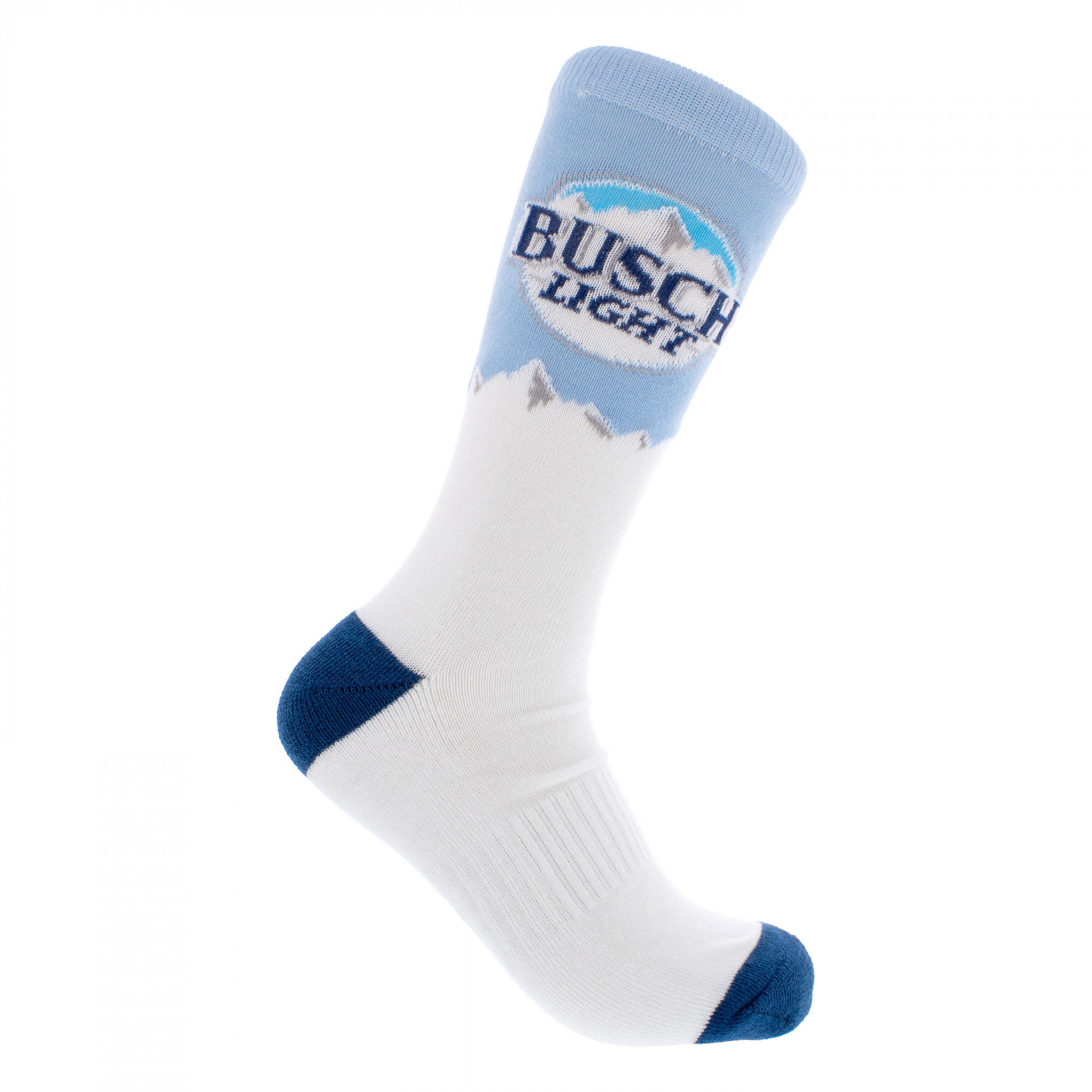 Busch Light Mountain Range and Logo Crew Socks - image 5