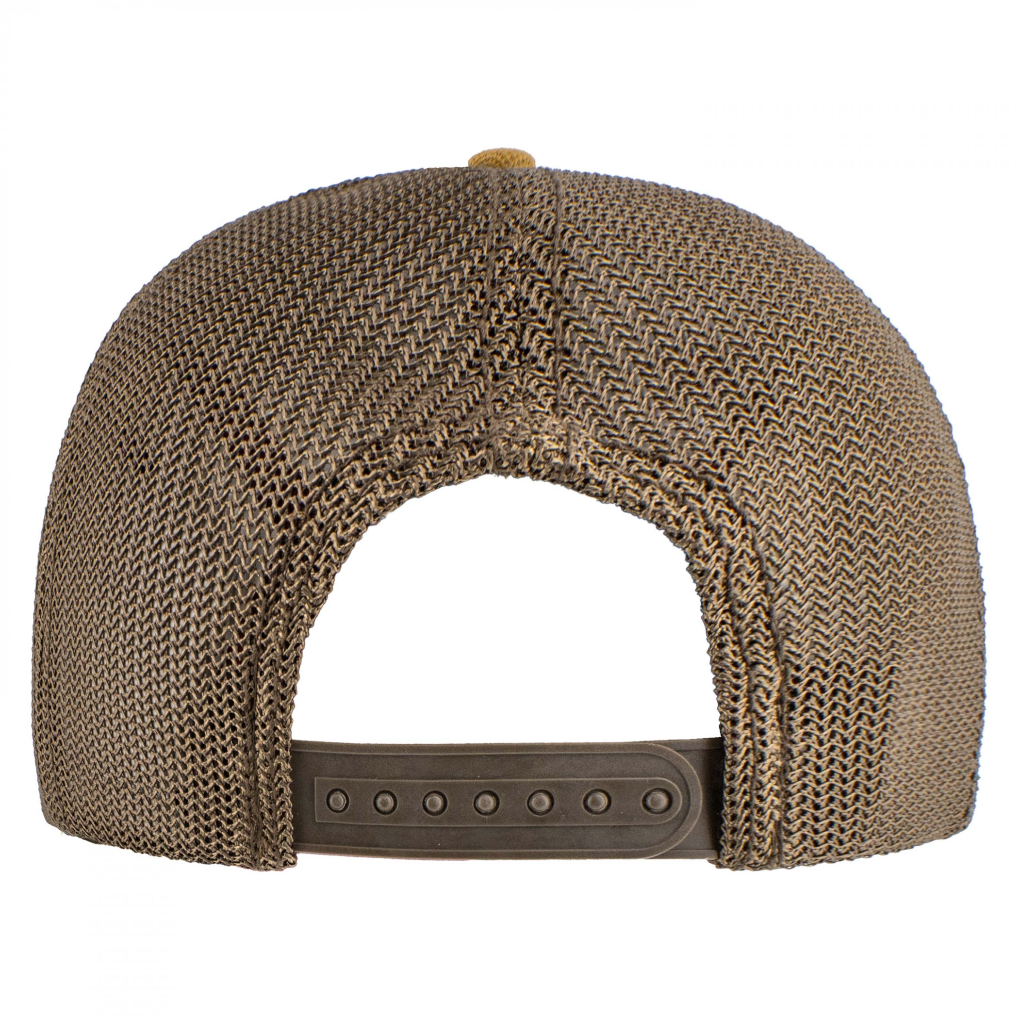 Coors Banquet Rodeo Stripe Patch Cotton Mesh Snapback Hat - image 5