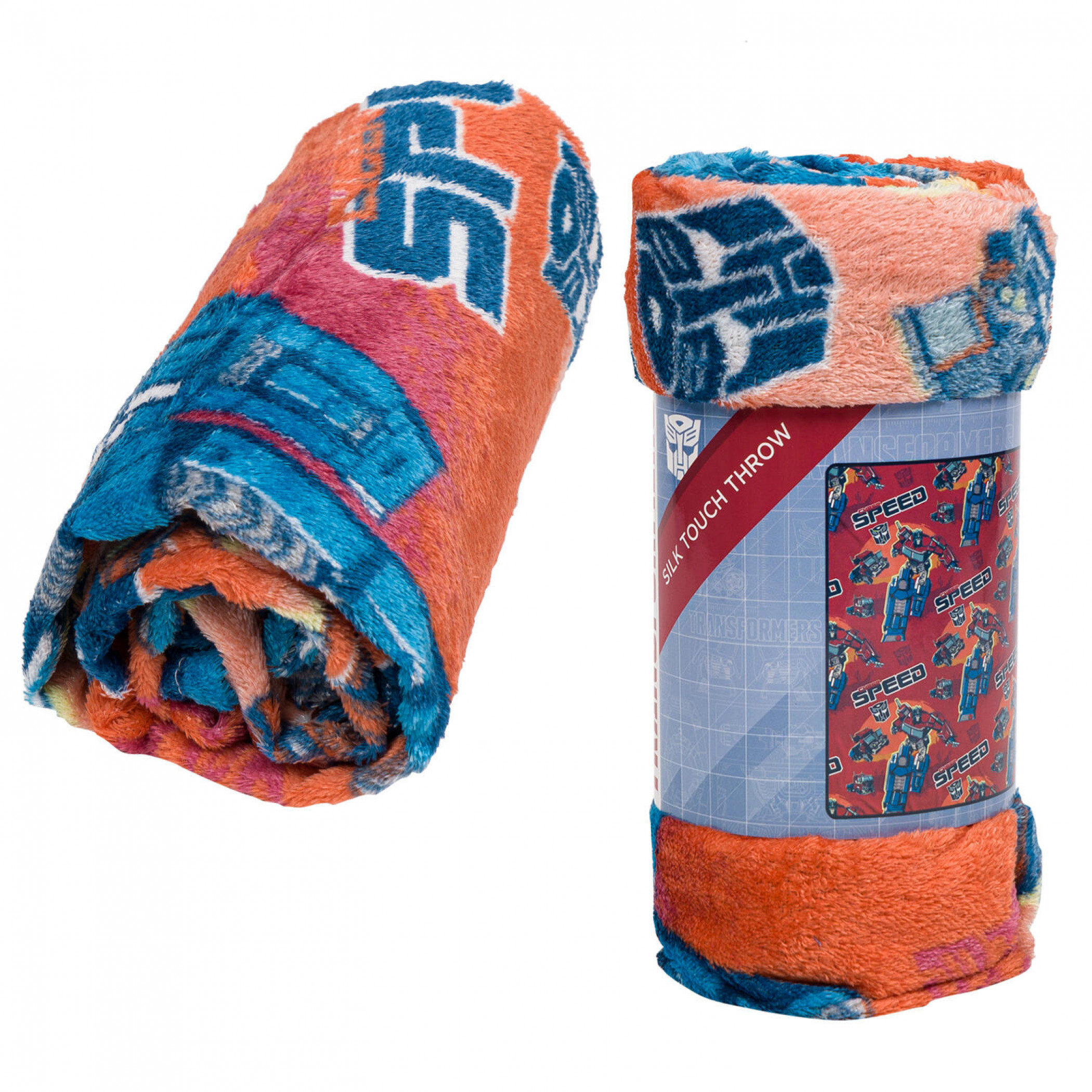 Transformers Speed Silk Touch 40' X 50' Throw Blanket, Multi-Color