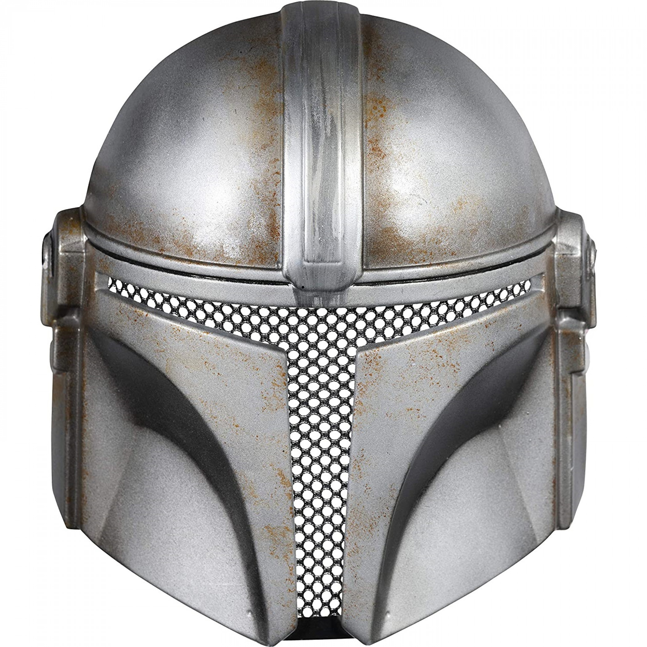 Star Wars The Mandalorian Vibrant Polished Adult Half Mask, Grey