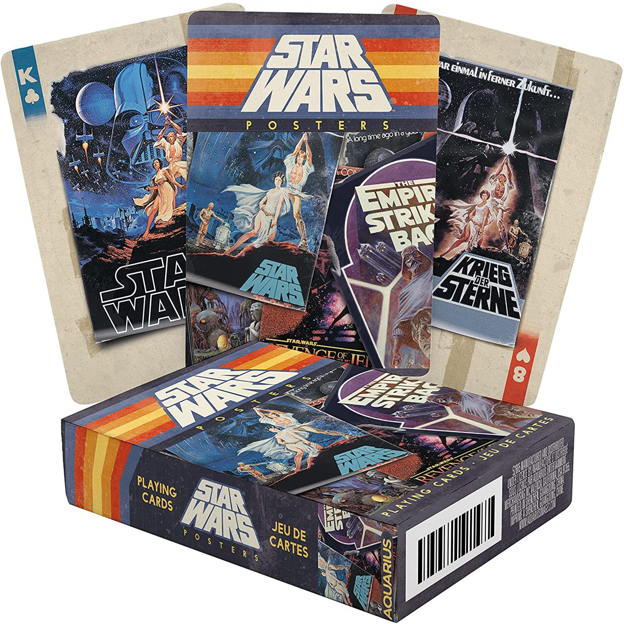 Star Wars Movie Posters Playing Cards, Multi-Color