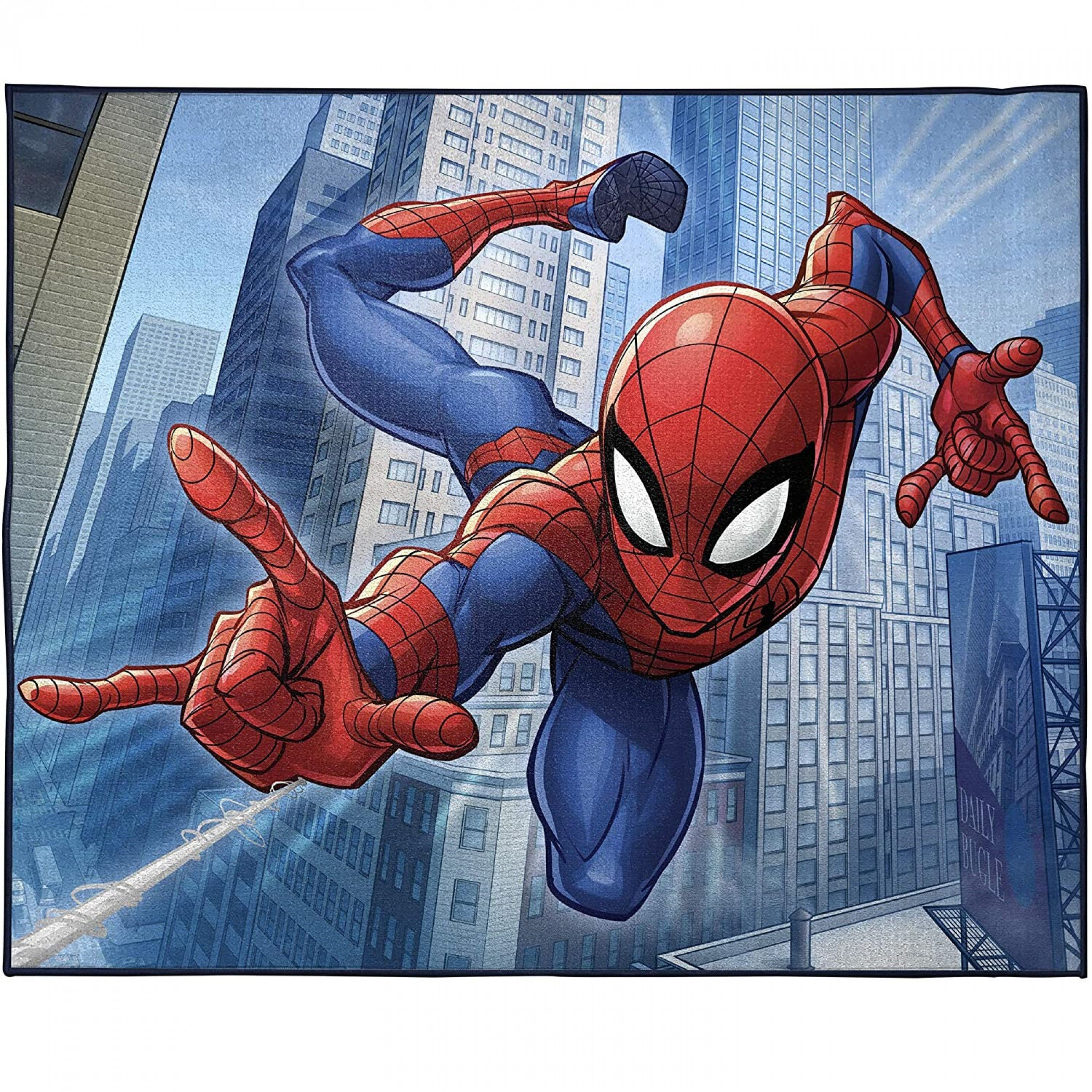 Marvel Spider-Man Wall Crawler Room Rug, Multi-Color