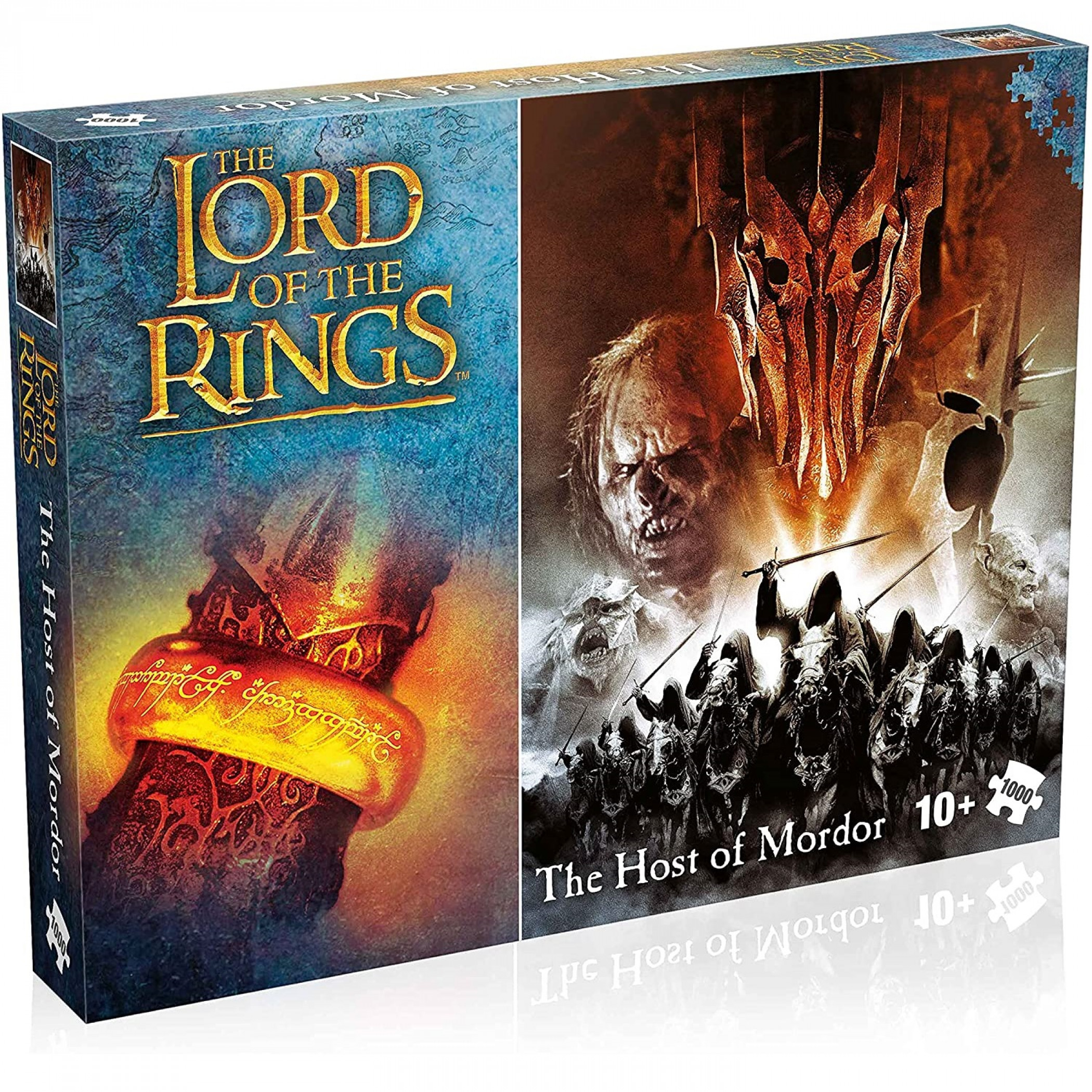 Lord of the Rings The Host of Mordor 1000 Piece Jigsaw Puzzle, Multi-Color