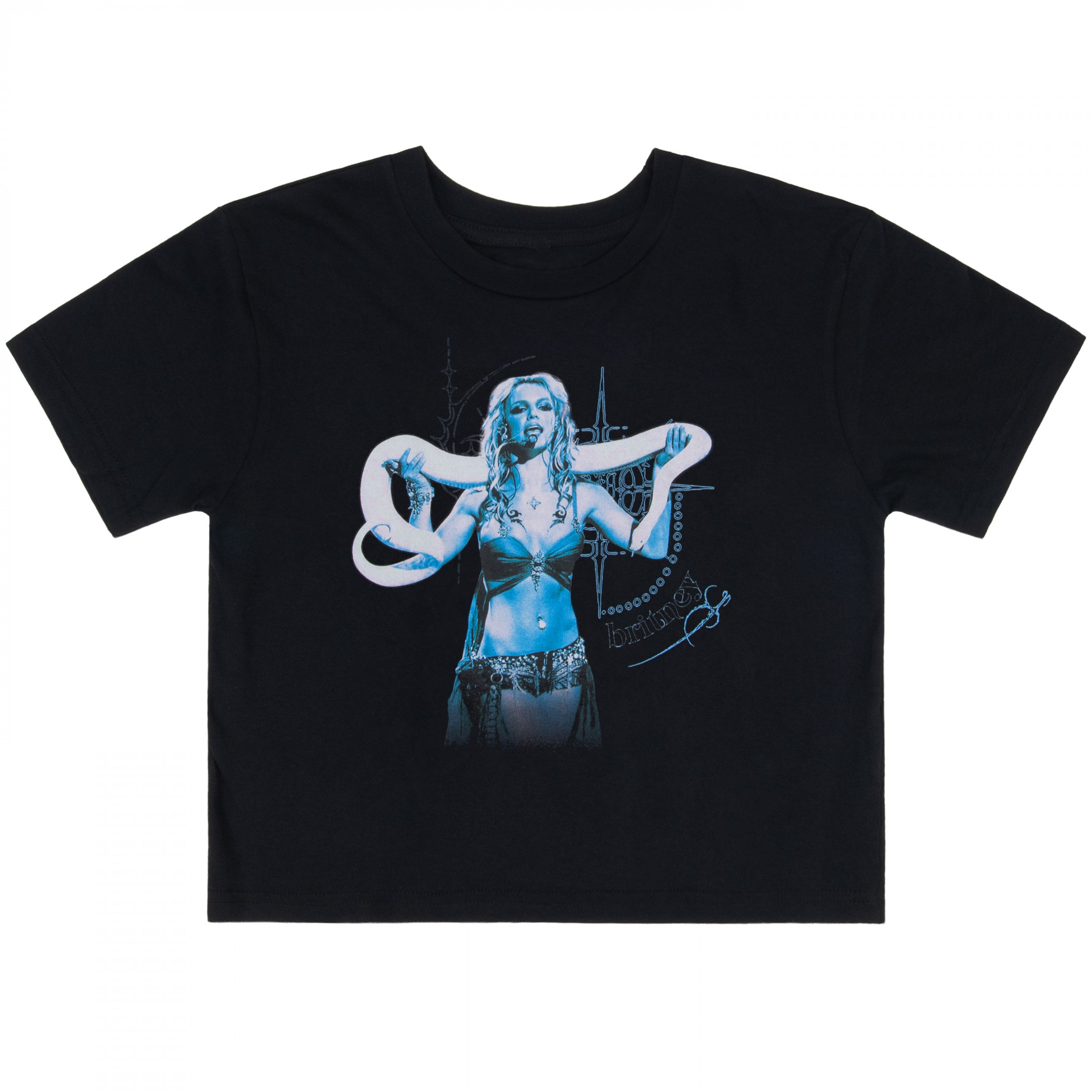 Britney Spears Python Performance Ladies Crop Top