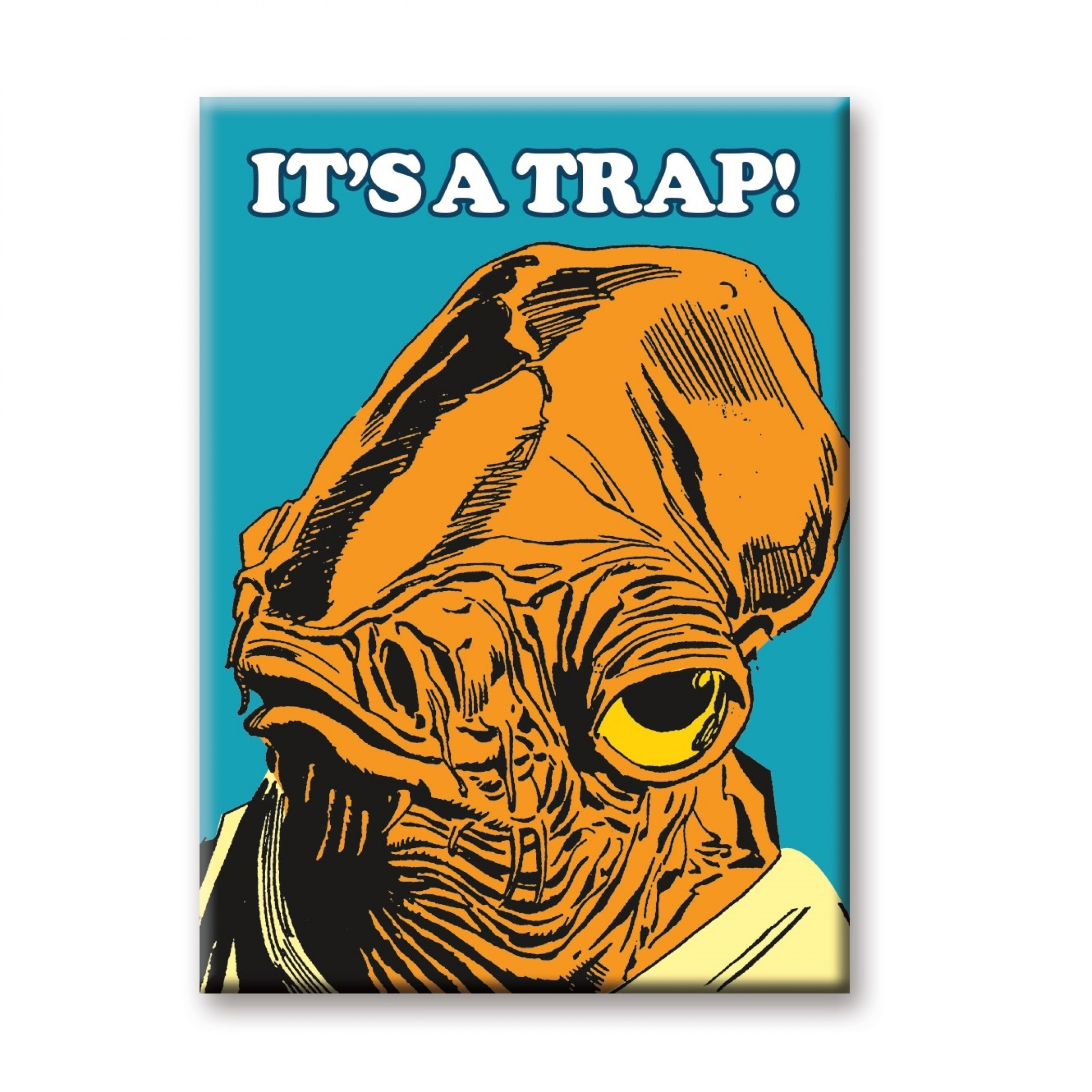 Admiral Ackbar It's A Trap! Magnet, Multi-Color