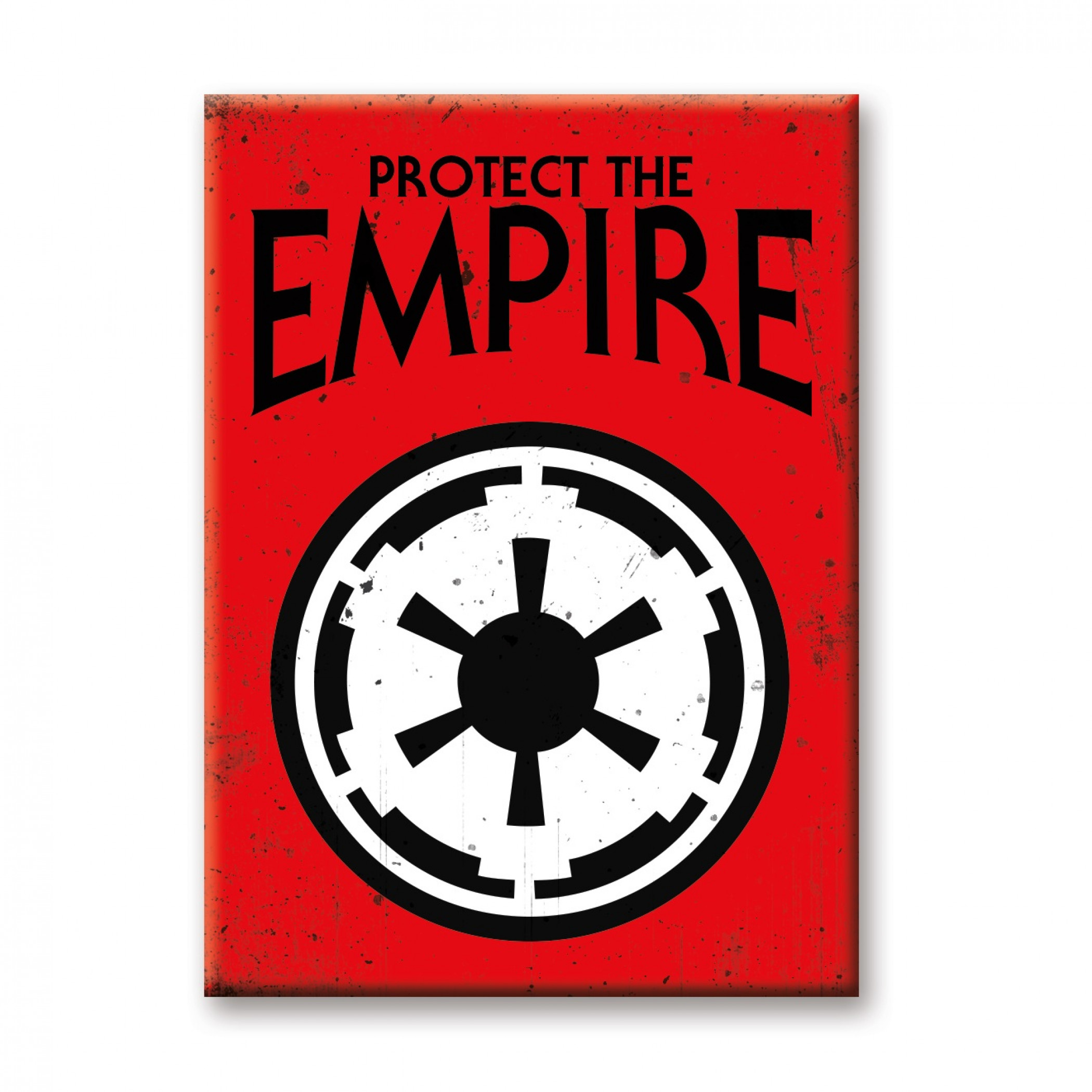 Star Wars Protect The Empire Magnet, Red