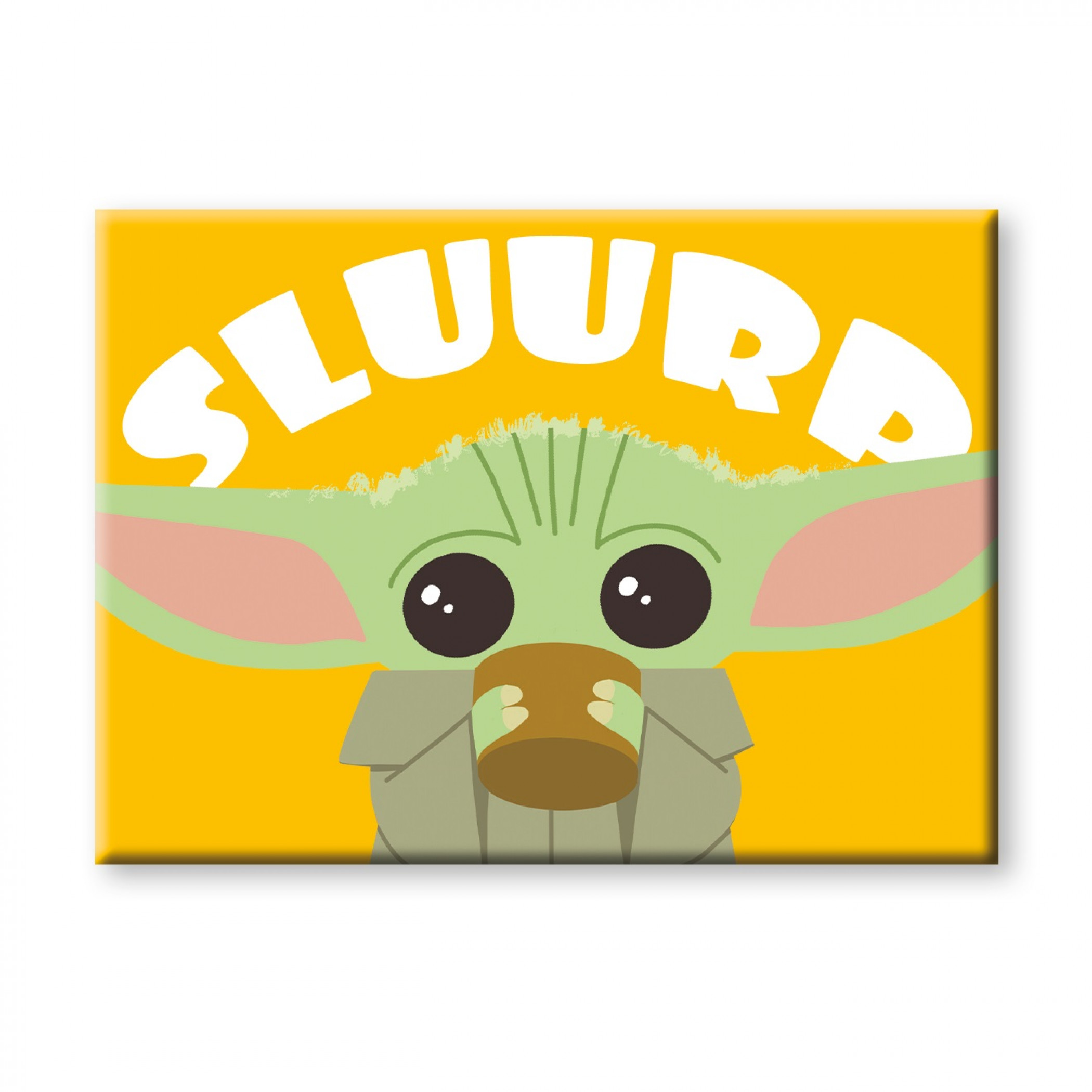 Star Wars The Mandalorian The Child Grogu Slurp Magnet, Multi-Color