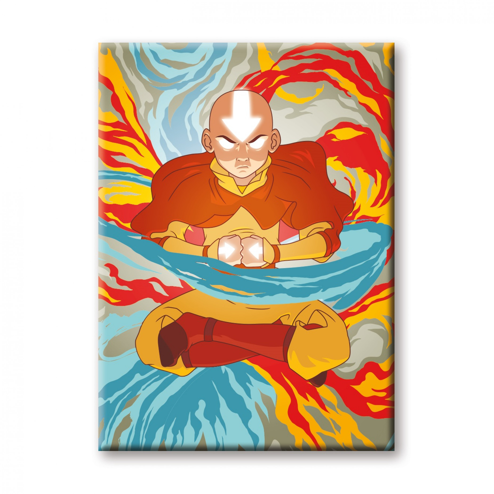 Avatar: The Last Airbender Meditative State Magnet, Multi-Color
