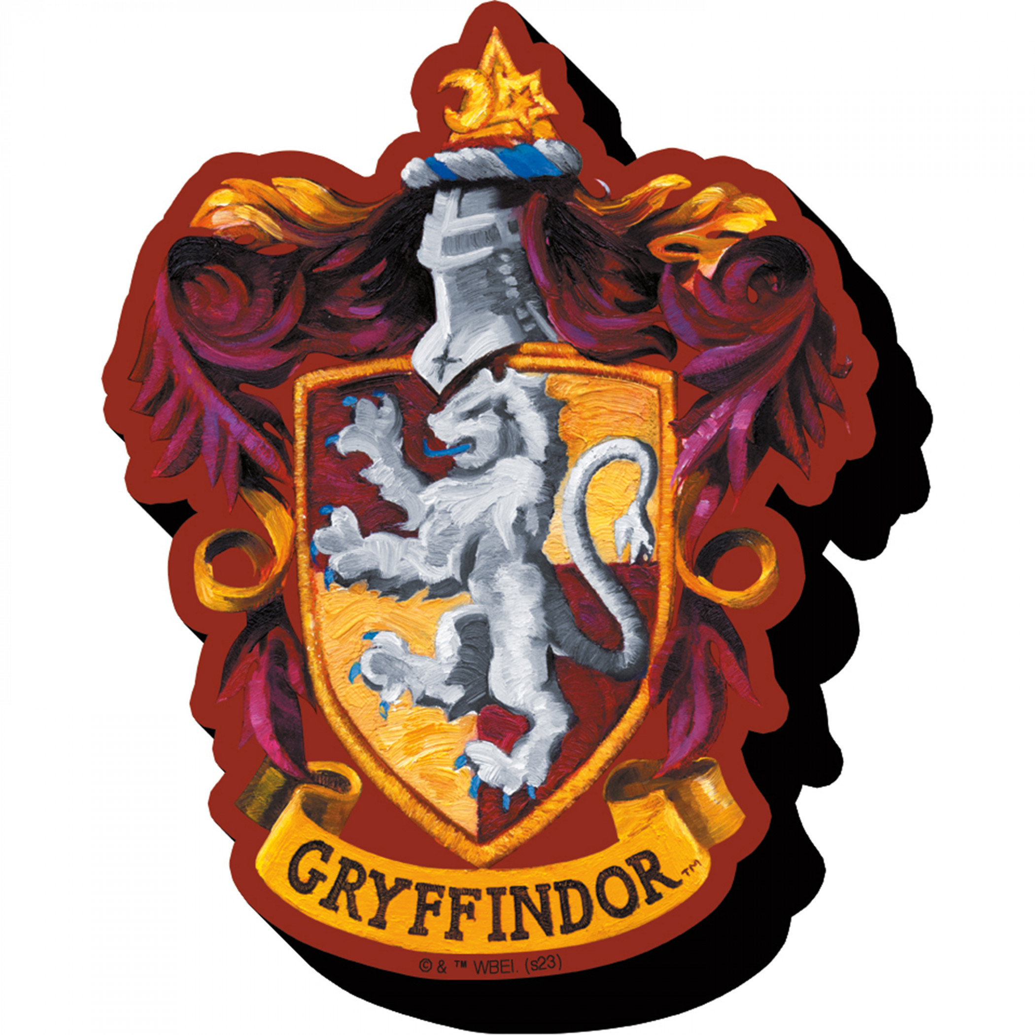 Harry Potter Gryffindor Crest Magnet, Multi-Color