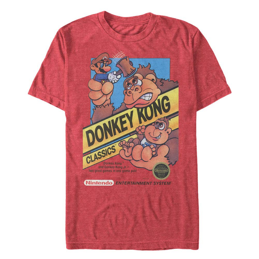 Nintendo DK Classics Red T-Shirt, Red