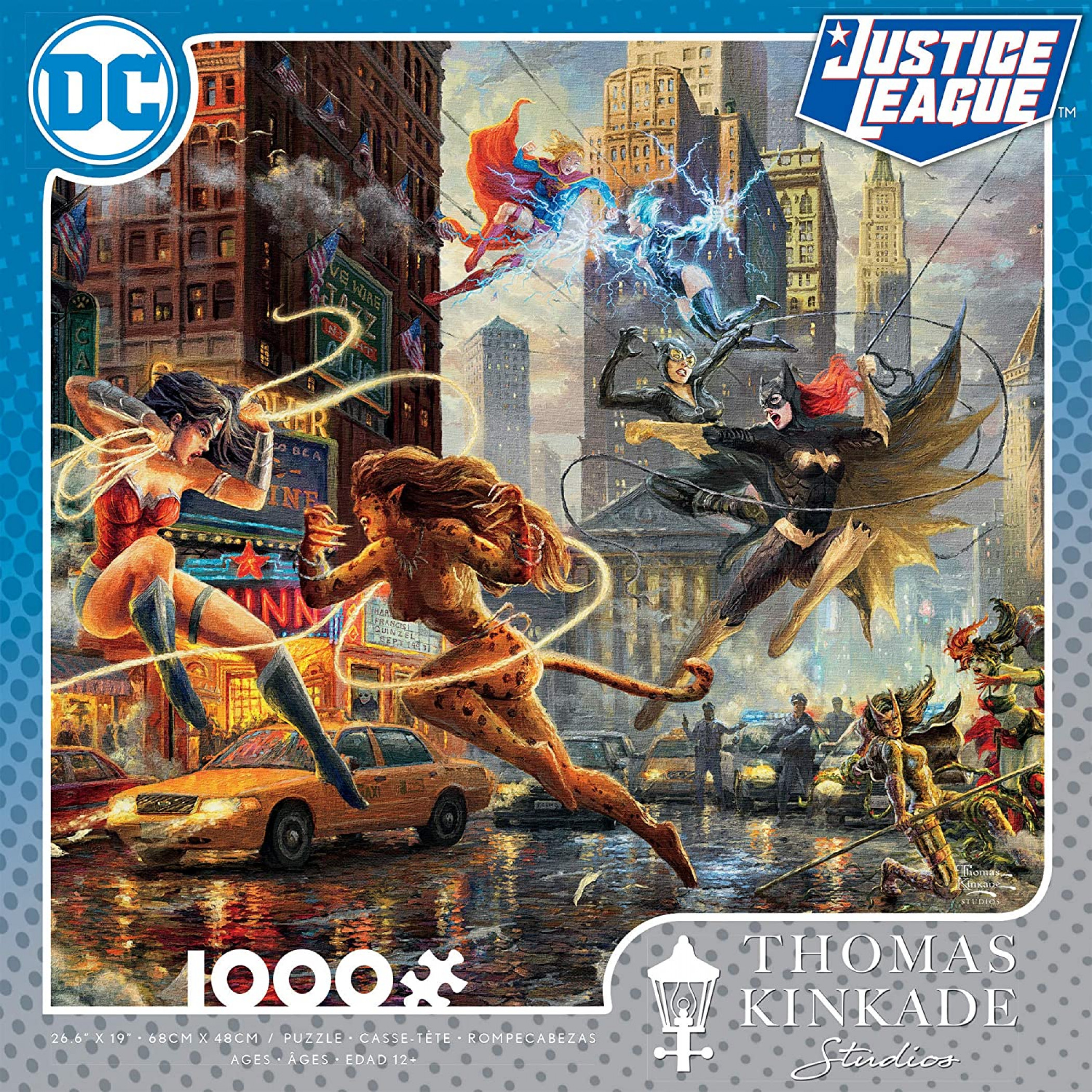 The Women of DC 1000 Piece Puzzle, Multi-Color
