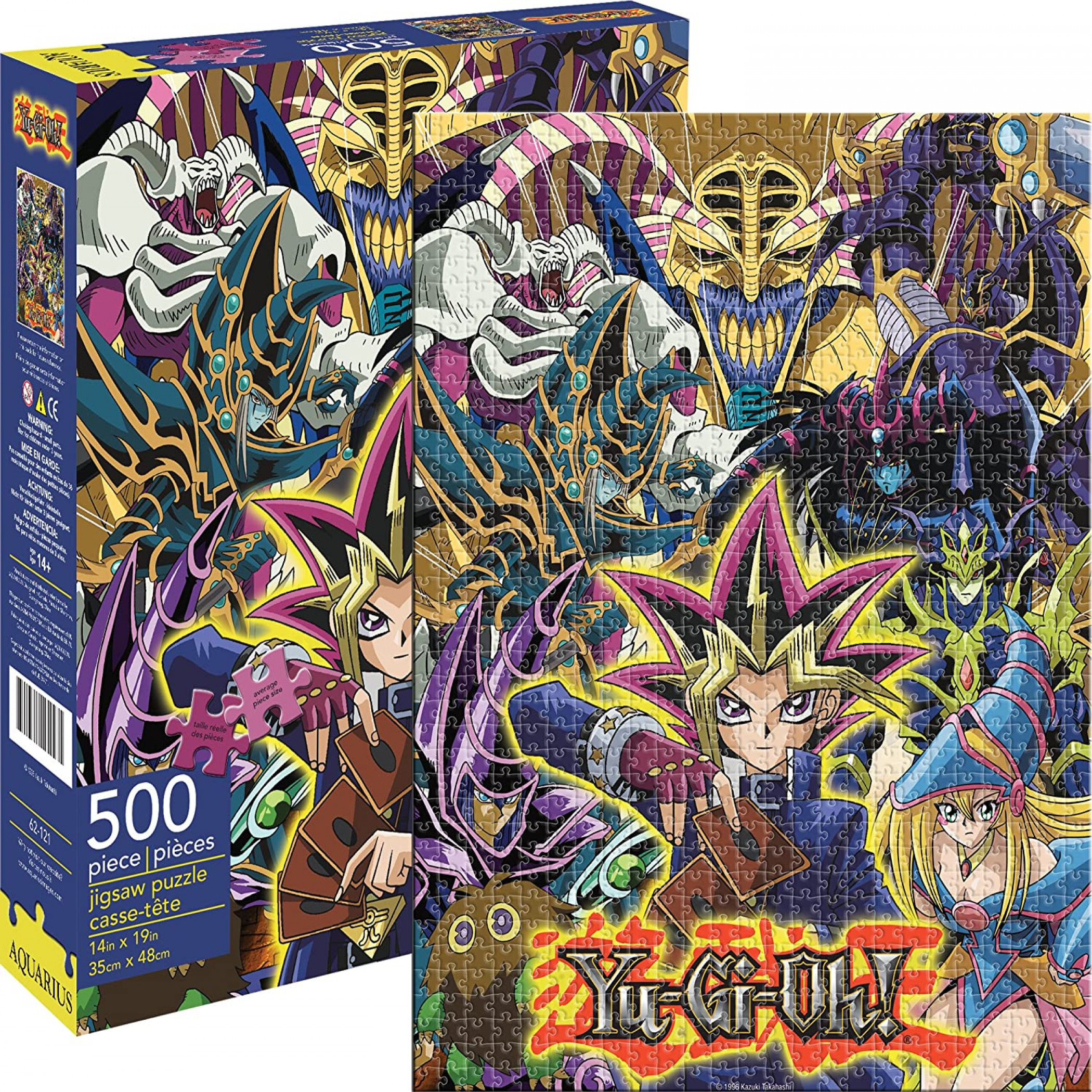 Yu-Gi-Oh 500 Piece Aquarius Puzzle, Blue
