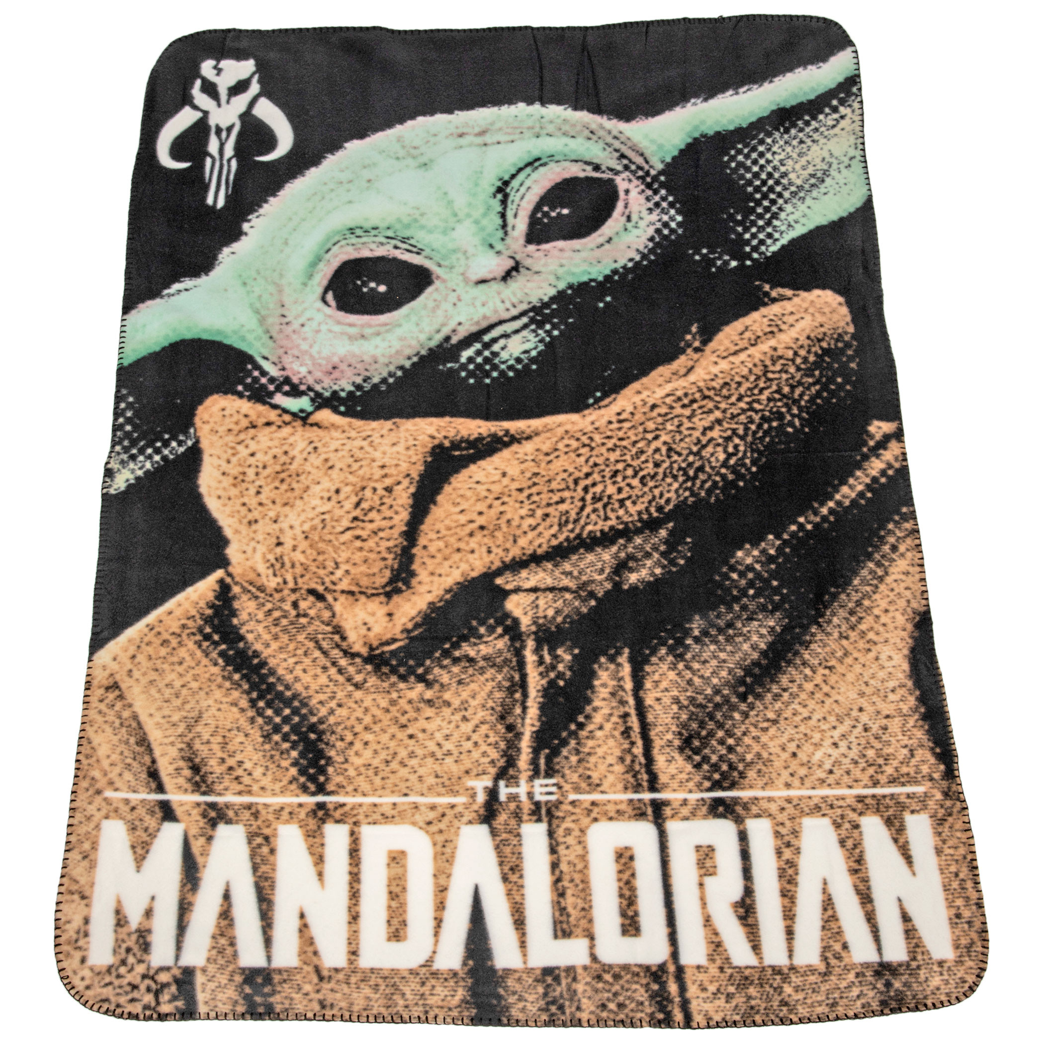 Star Wars The Child Pixelated 45' x 60' Fleece Throw Blanket, Multi-Color