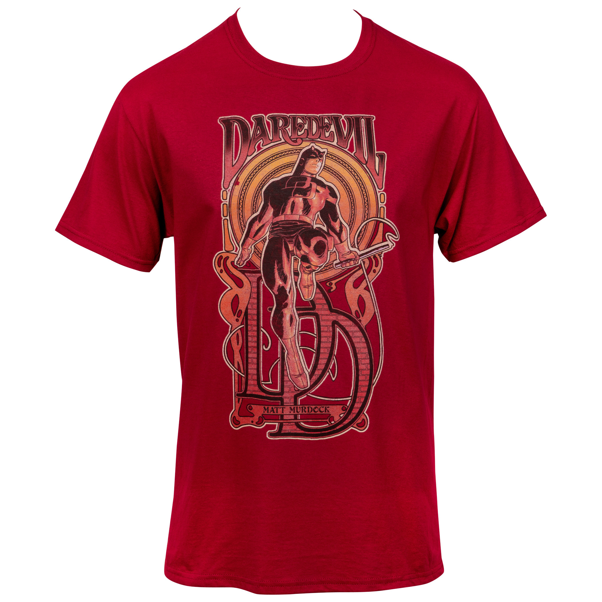 Daredevil Saint of Hell's Kitchen Men's T-Shirt, Red