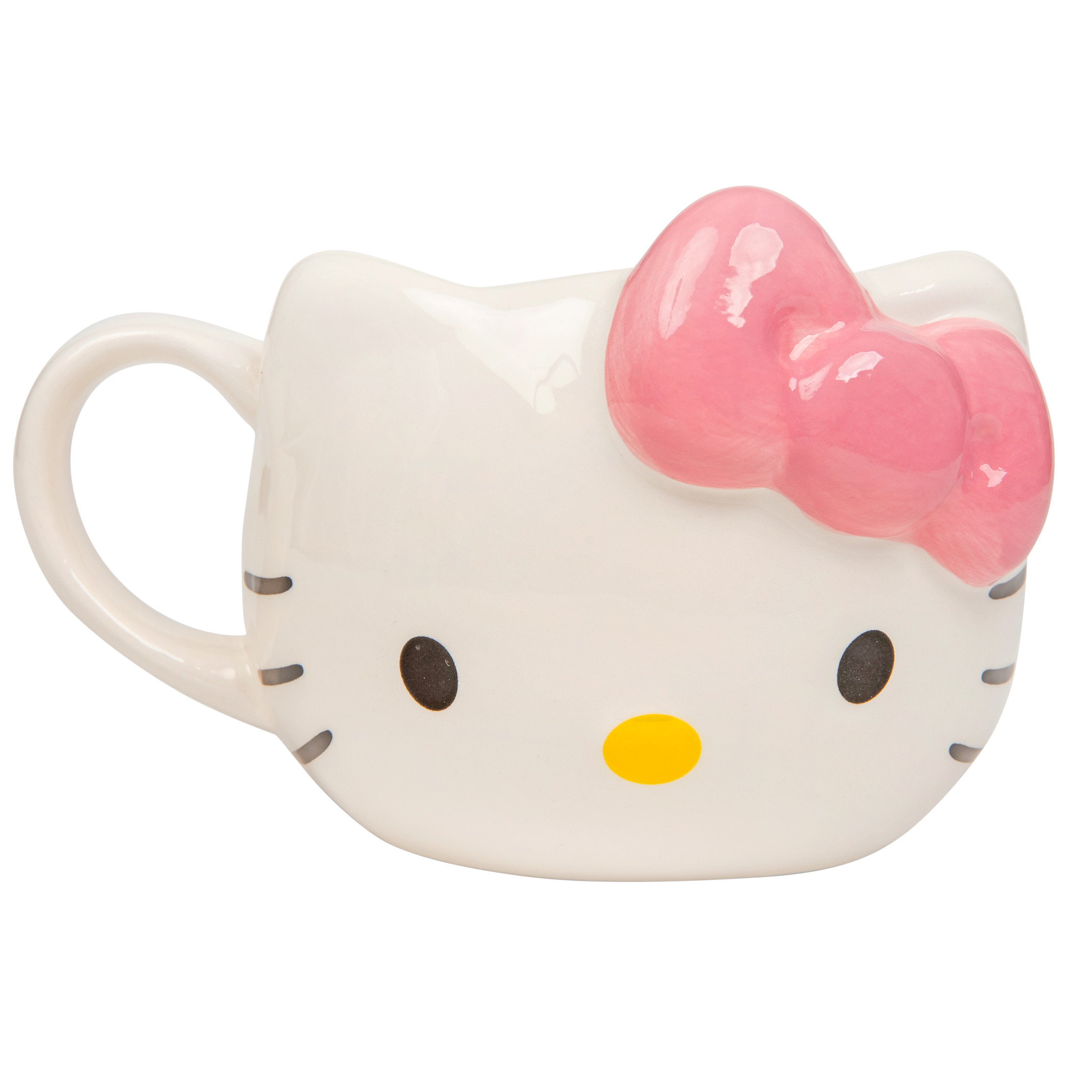 Hello Kitty Bow 3D Mug, White