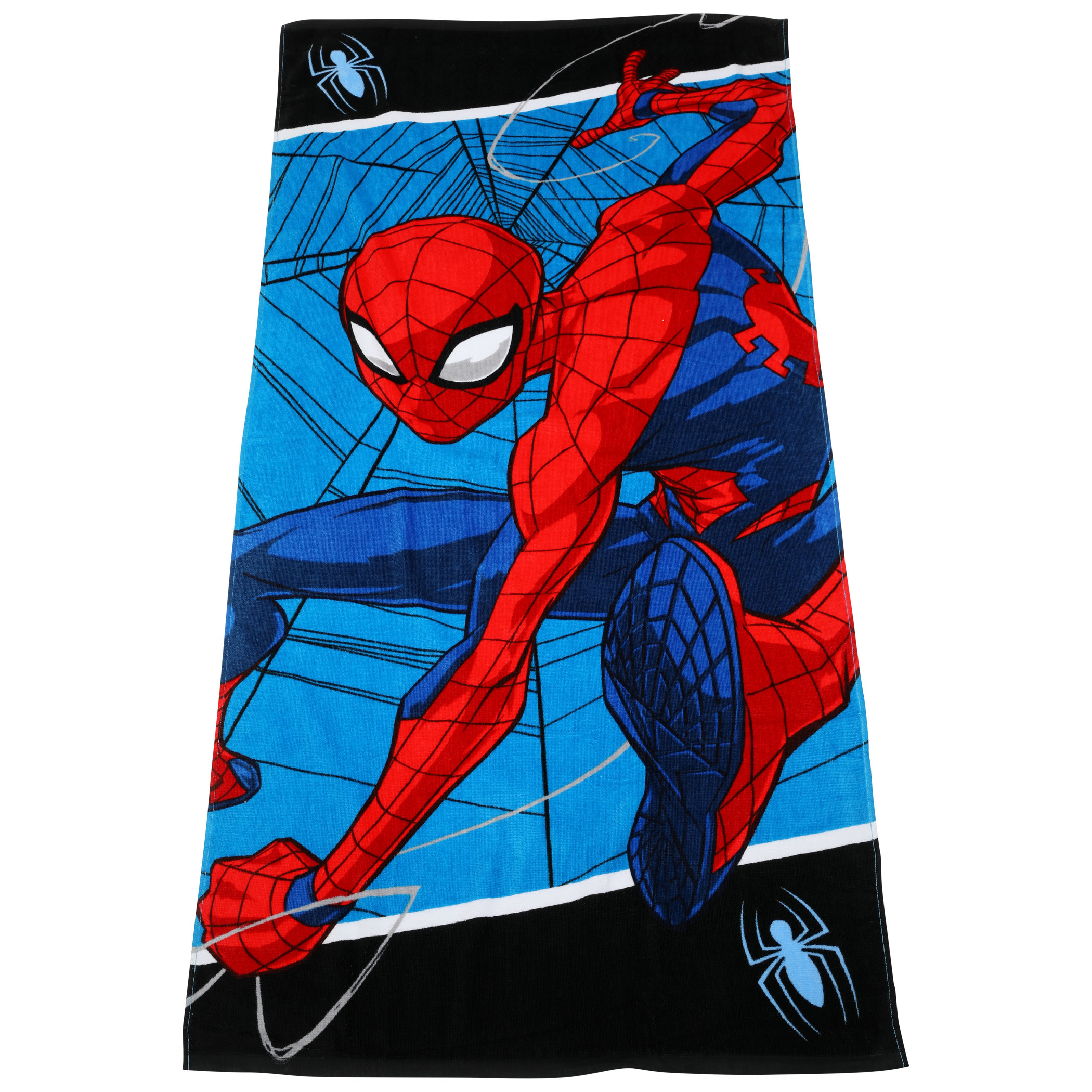 Spider-Man On The Web Beach Towel, Multi-Color