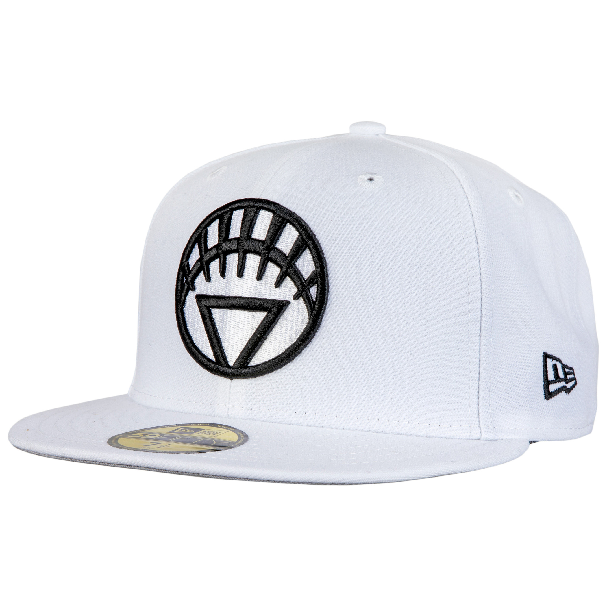 White Lantern Color Block New Era 59Fifty Fitted Hat, White