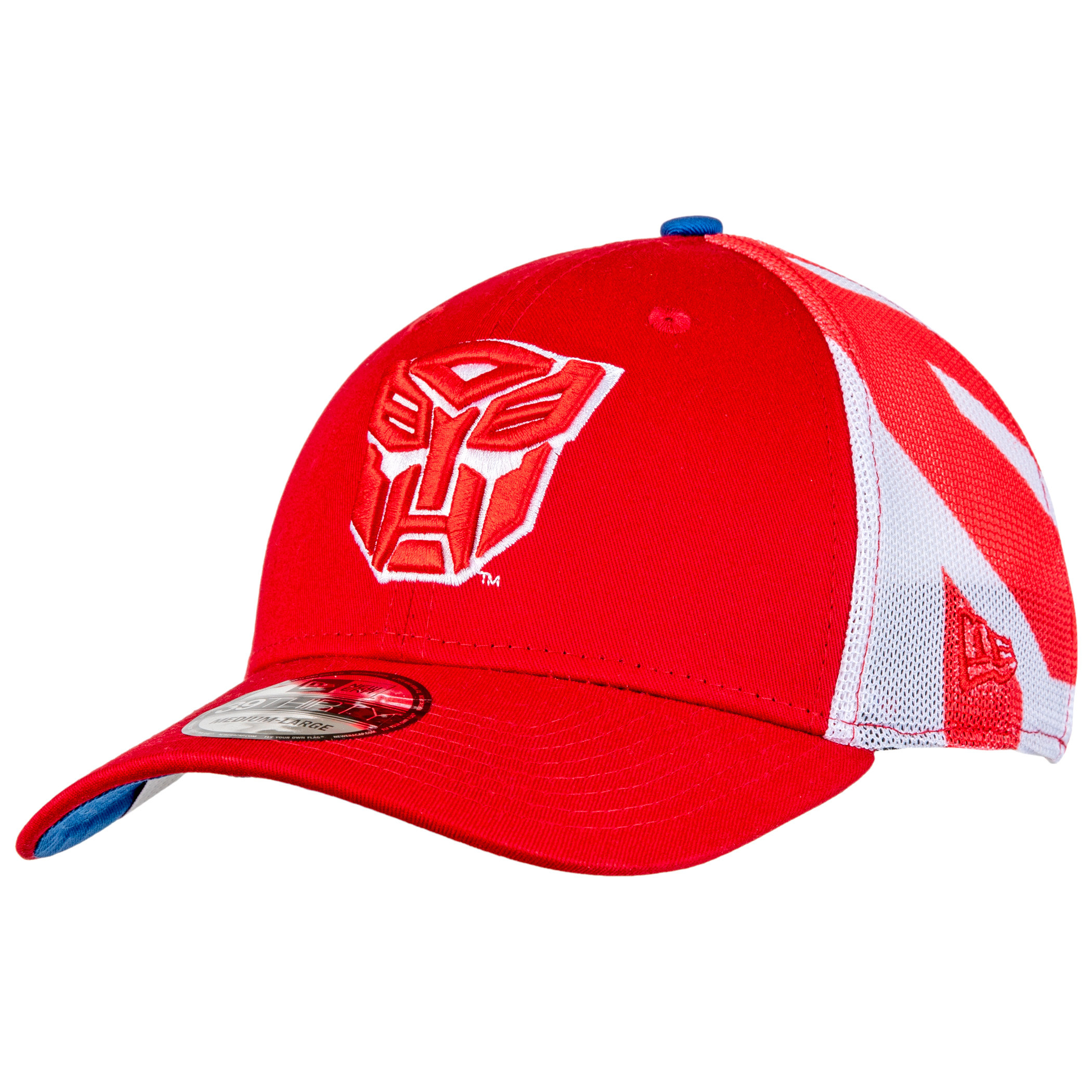 Transformers Autobots New Era 39Thirty Fitted Mesh Hat, Multi-Color