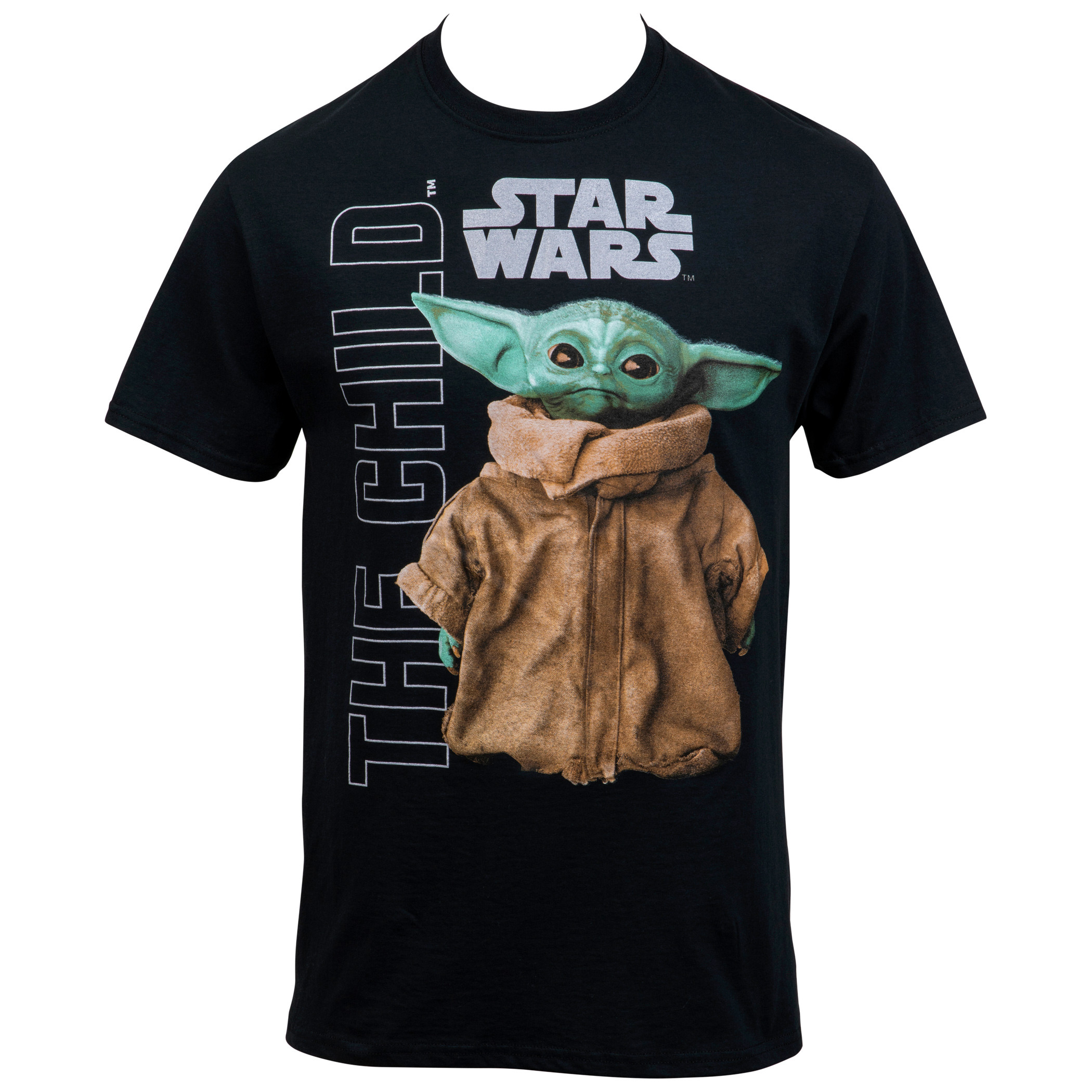 Star Wars The Mandalorian The Child Character T-Shirt, Black