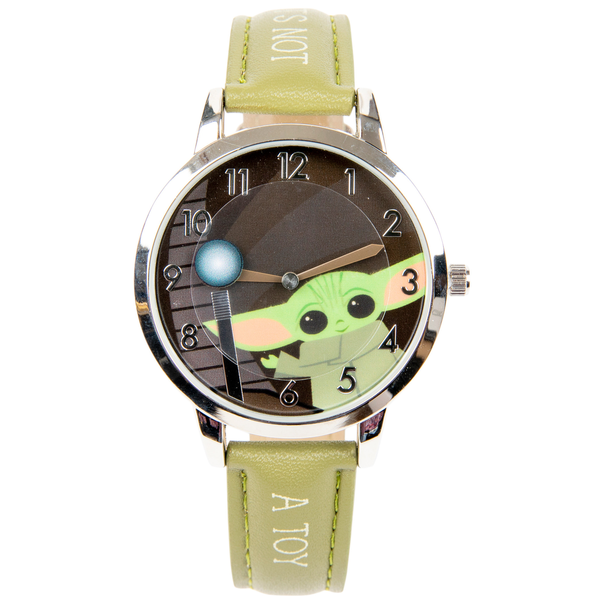 Star Wars Mandalorian The Child Its Not A Toy Rotating Disk Watch, Multi-Color