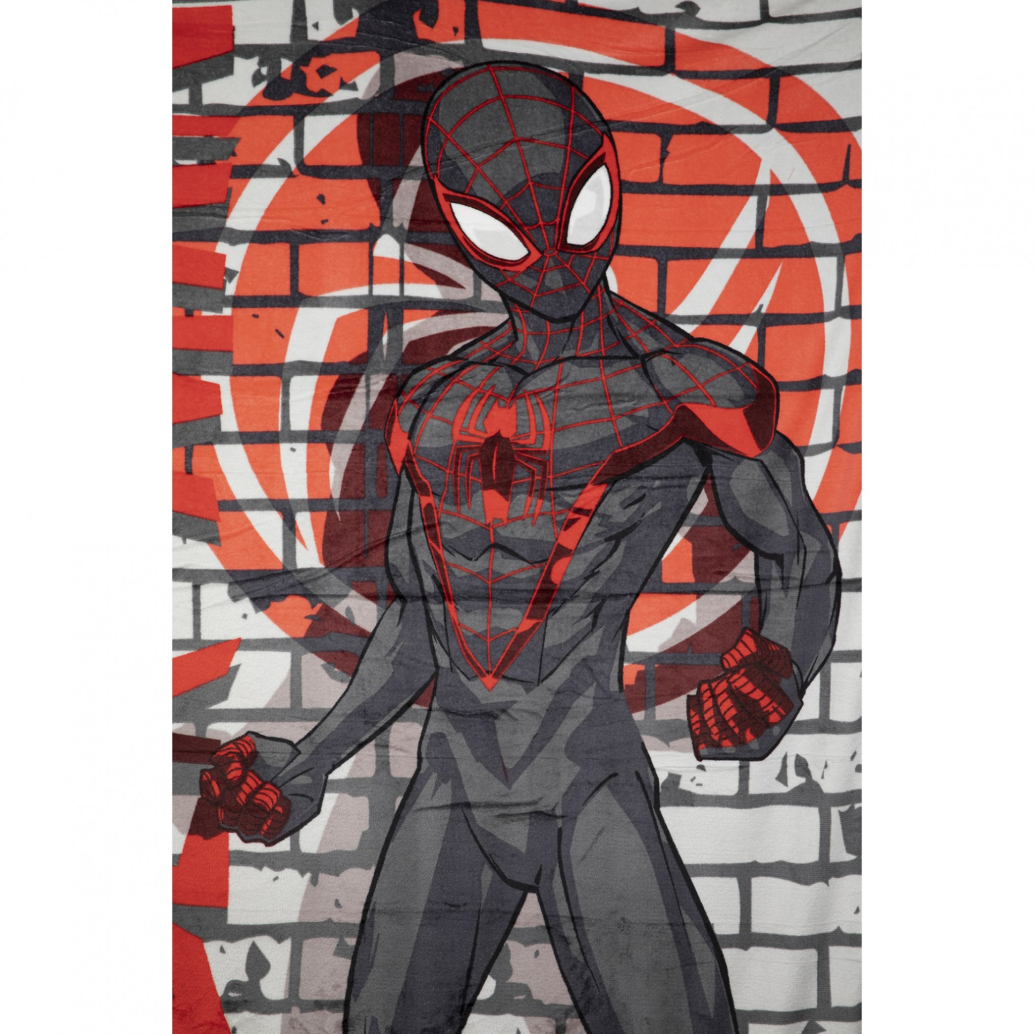 Marvel Spider-Man Miles Morales New Kids Blanket, Multi-Color