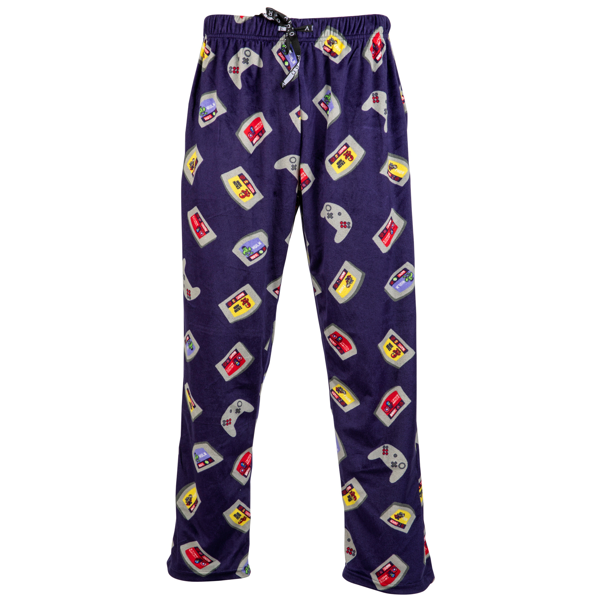 Marvel Avengers Video Games Unisex Fleece Sleep Pants, Blue