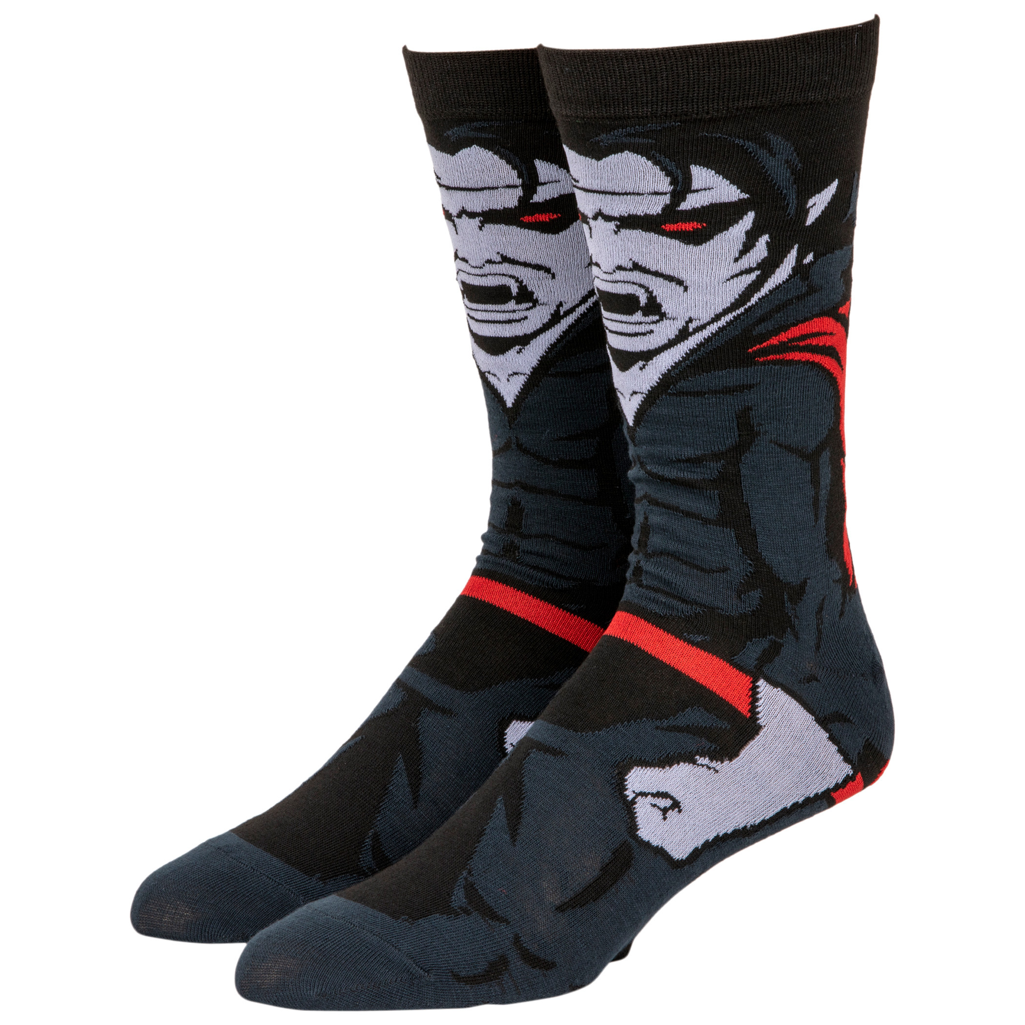 Morbius 360 Character Crew Socks, Black