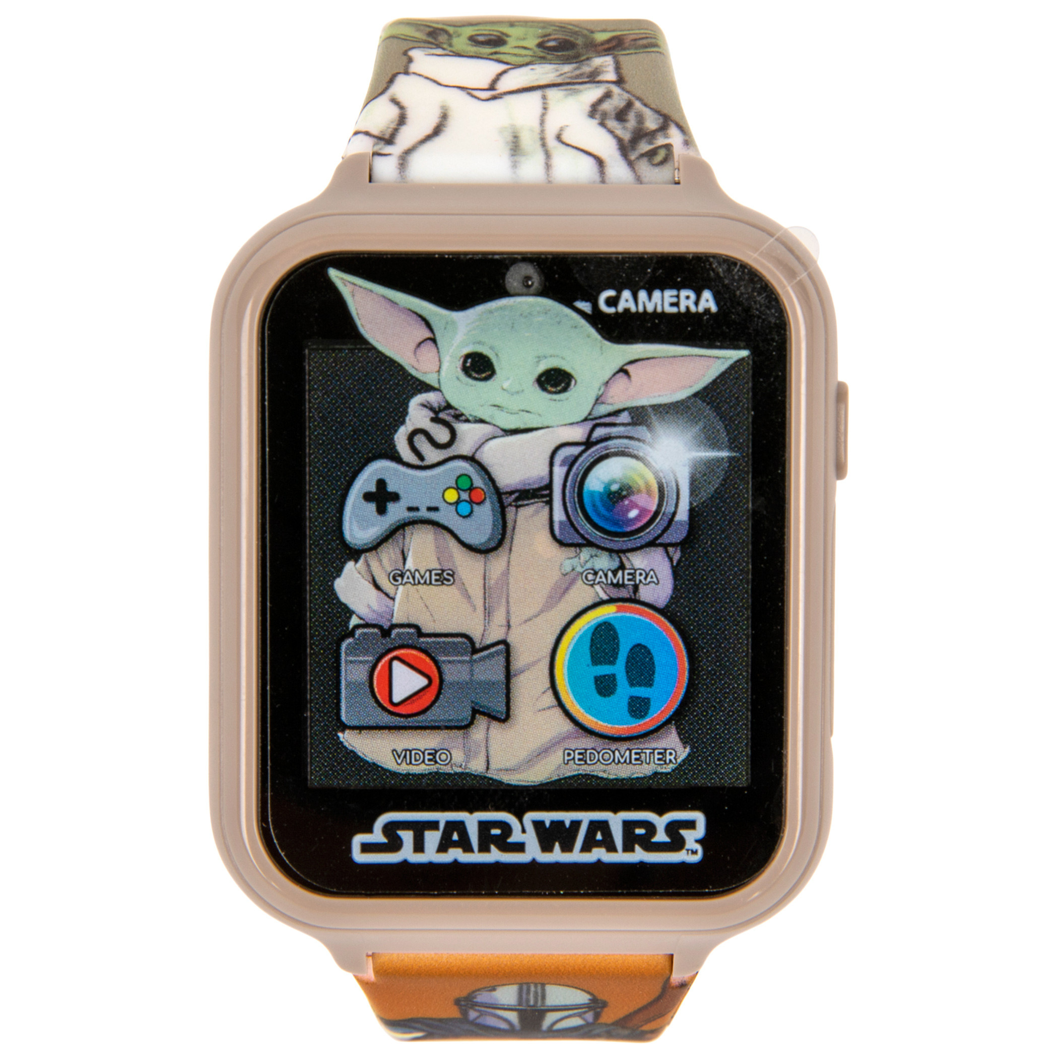 Accutime Star Wars The Mandalorian and The Child Interactive Kids Watch, Multi-Color