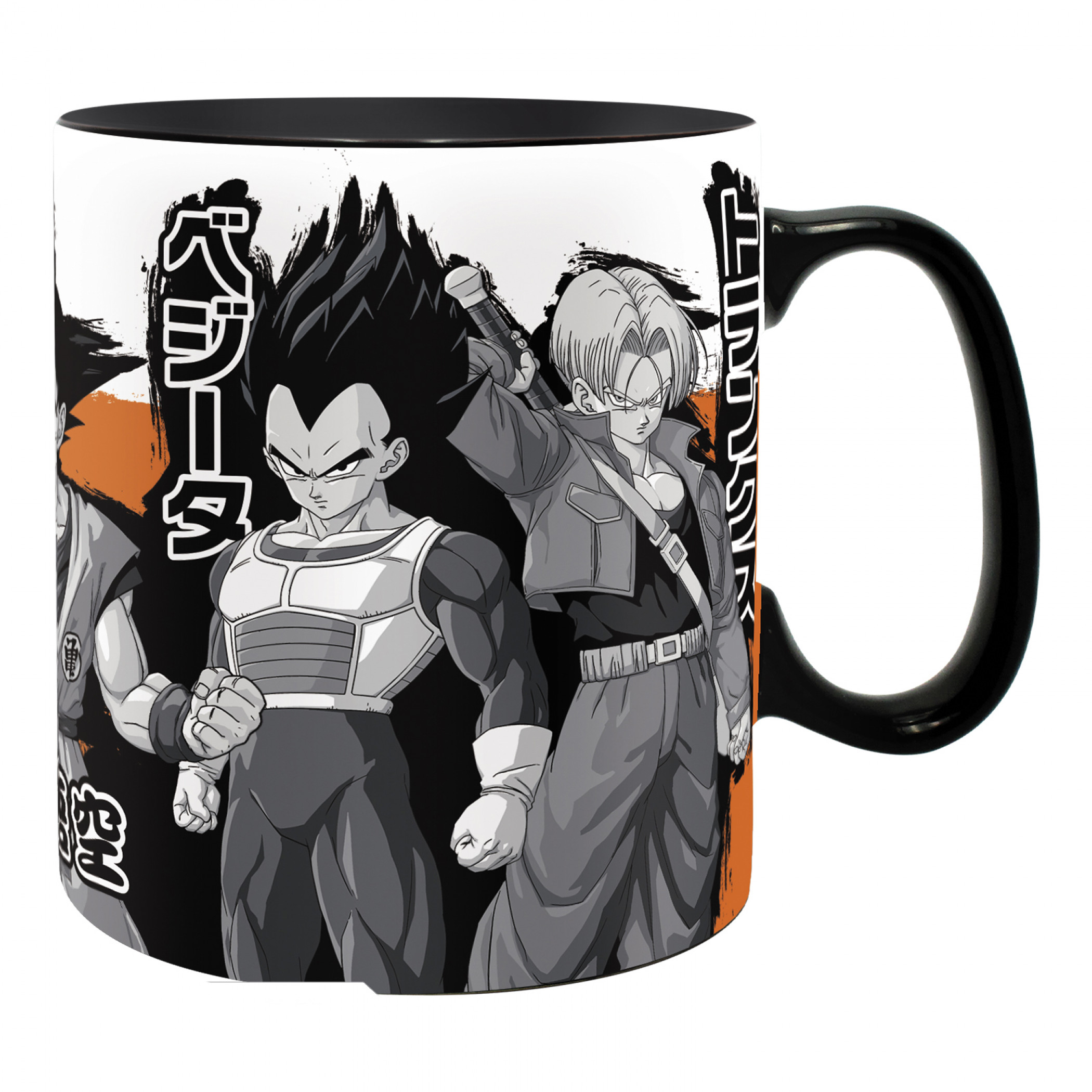 Dragon Ball Z Kakarot Heroes 16 Ounce Mug, Black