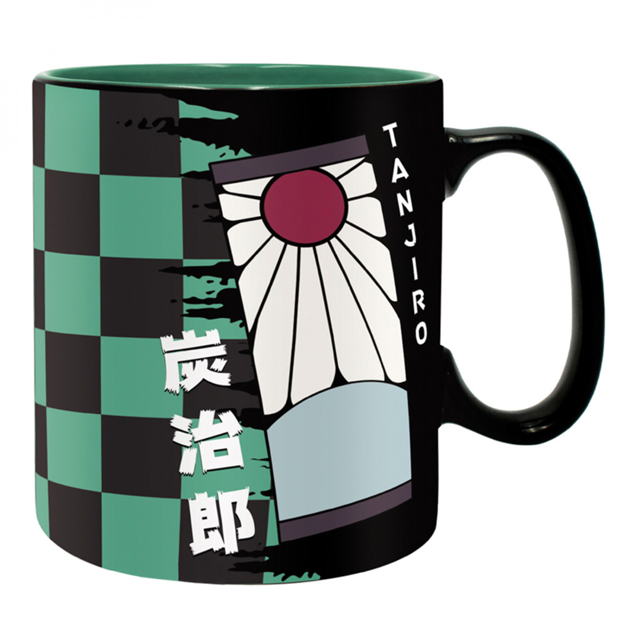 Demon Slayer Kamado Tanjiro 16 oz. Mug, Black