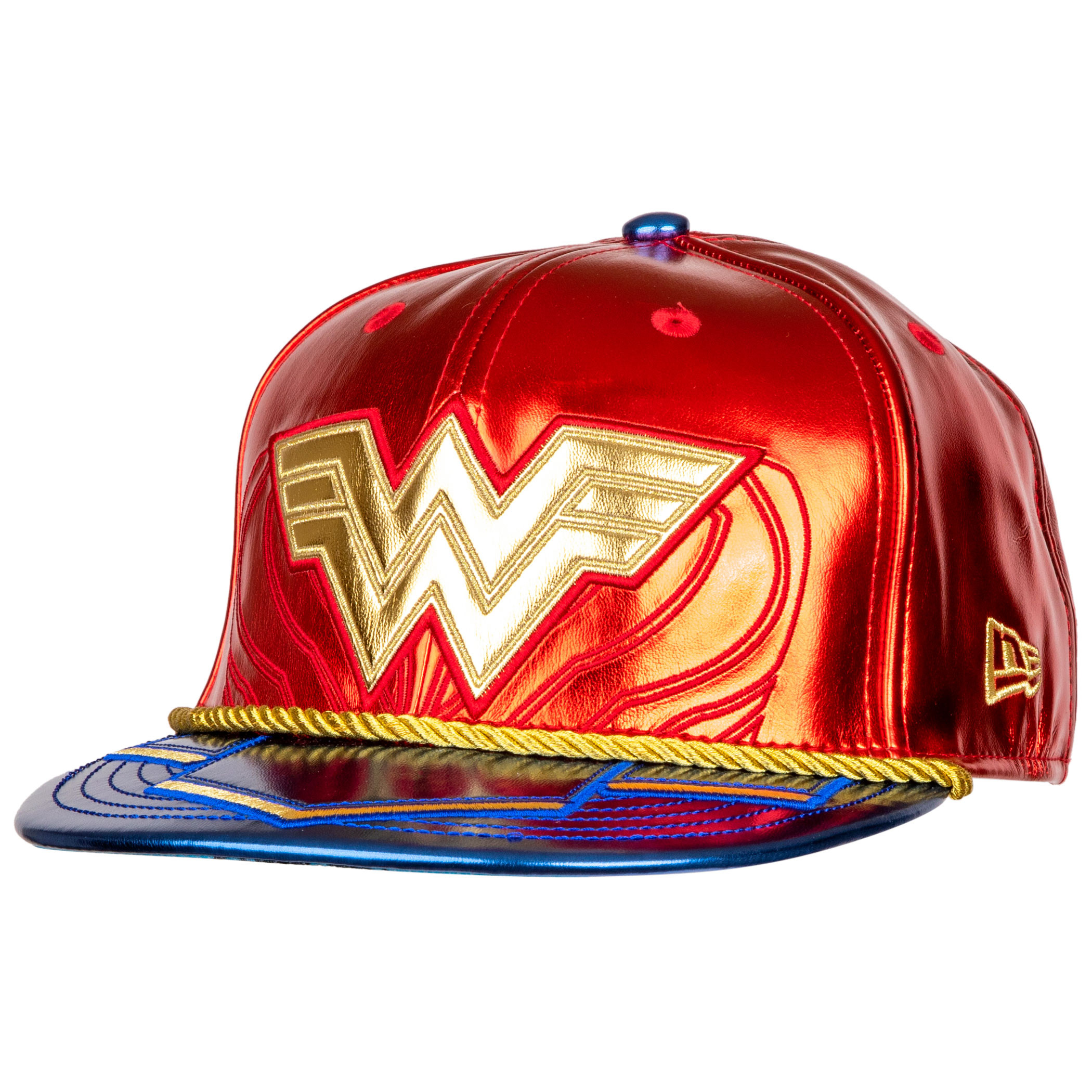 Wonder Woman 1984 Character Armor 59Fifty Fitted New Era Hat, Red