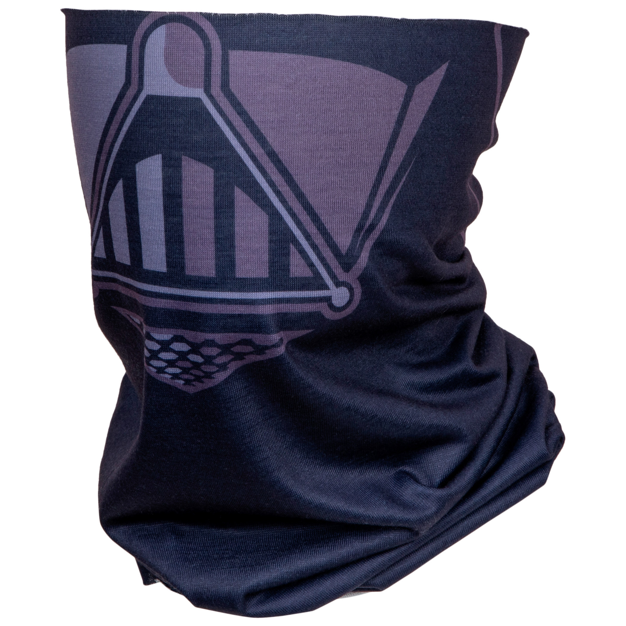 Star Wars Darth Vader Costume Mask Full Face Tubular Bandana Gaiter, Black