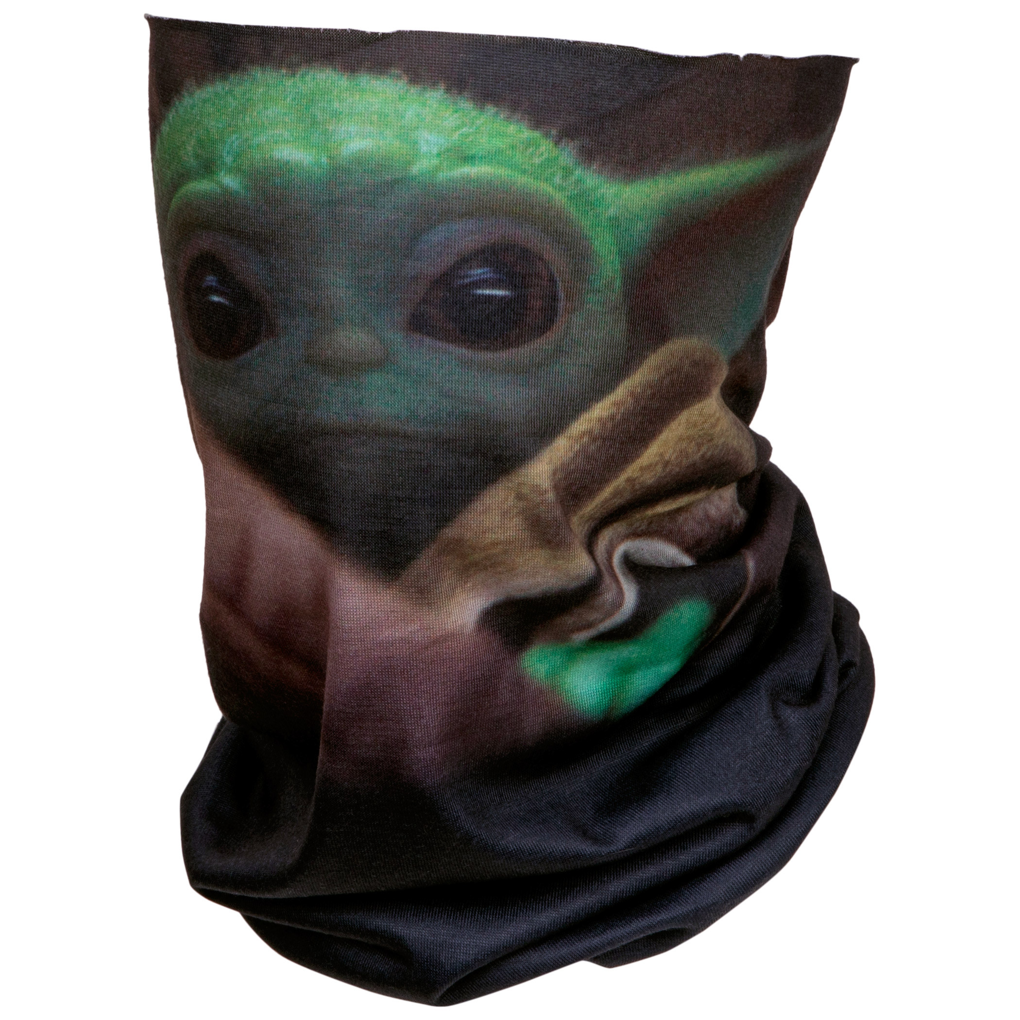 Star Wars The Child from the Mandalorian Full Face Tubular Bandana Gaiter, Black