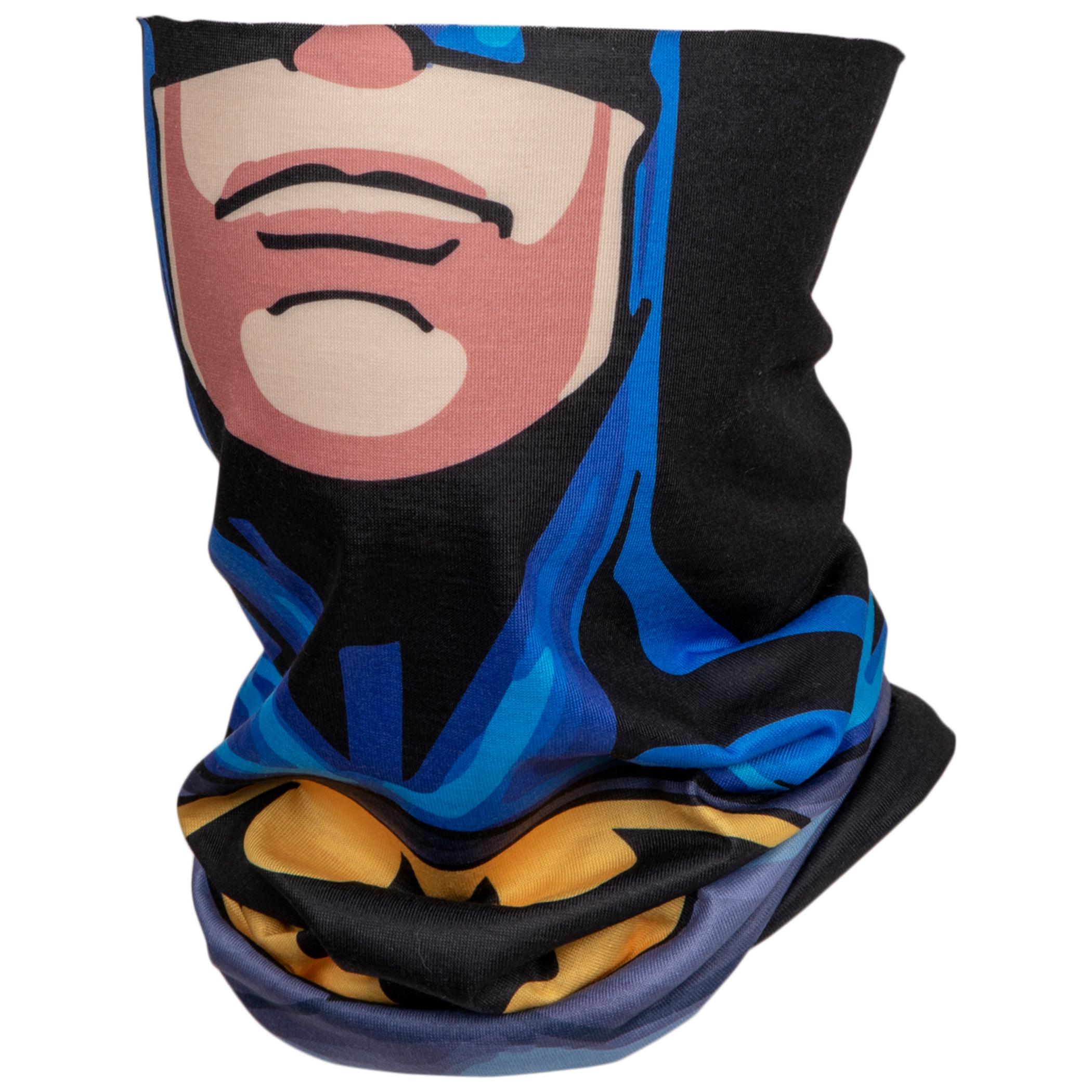 Batman Character Costume Full Face Tubular Bandana Gaiter, Multi-Color