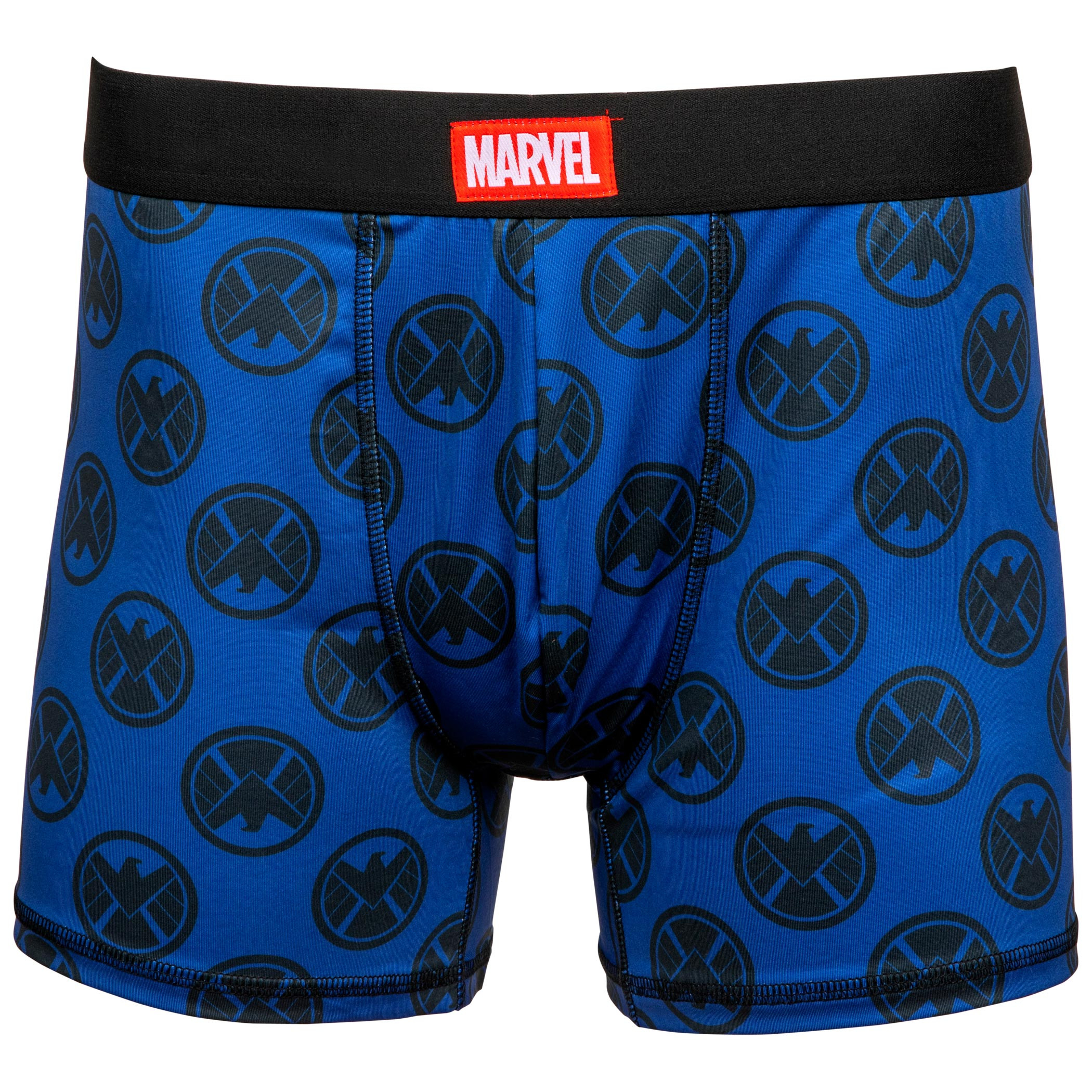Agents of S.H.I.E.L.D. Symbol Men's Underwear Boxer Briefs, Blue