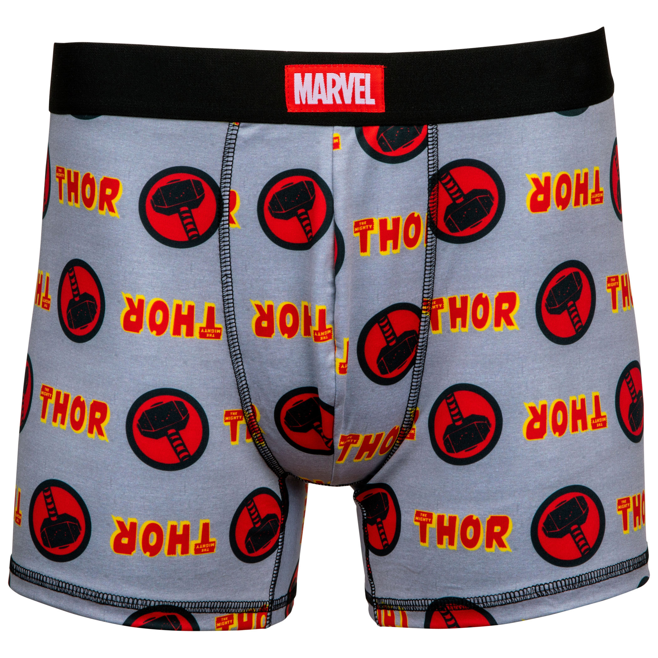 Thor Worthy Men's Underwear Boxer Briefs, Grey