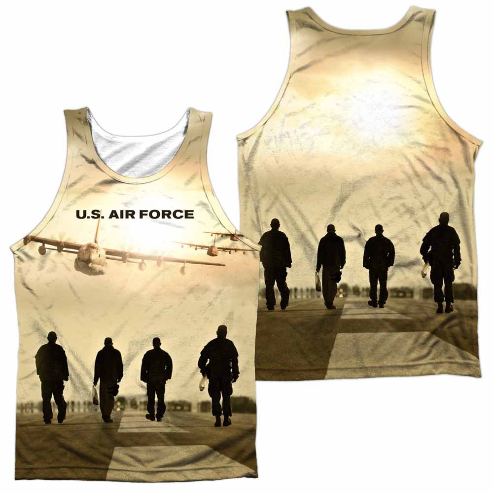 Air Force Long Walk Sublimation Tank Top