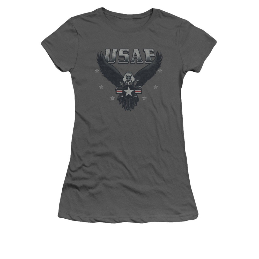 US Air Force Incoming Gray Juniors T-Shirt