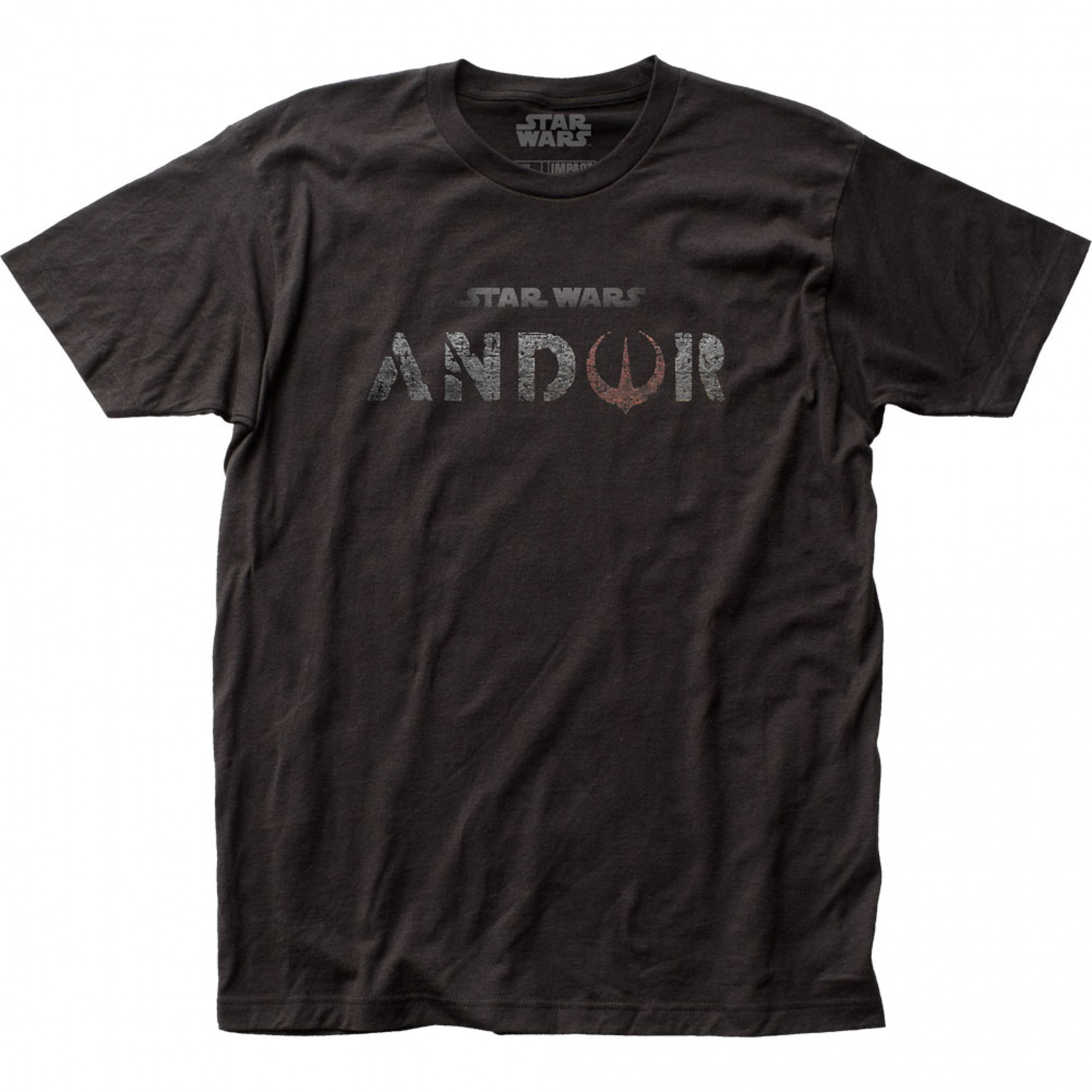 Star Wars Andor Logo T-Shirt, Black