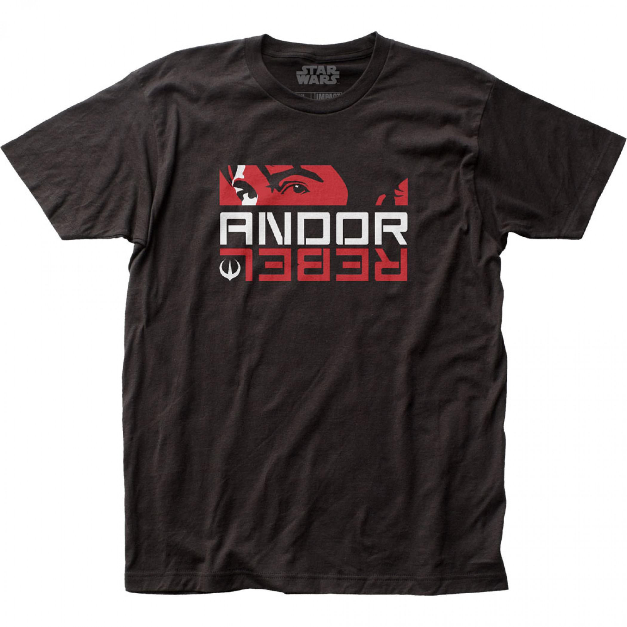 Star Wars Andor Rebellion T-Shirt, Black