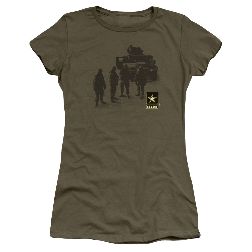 US Army Strong Green Juniors T-Shirt