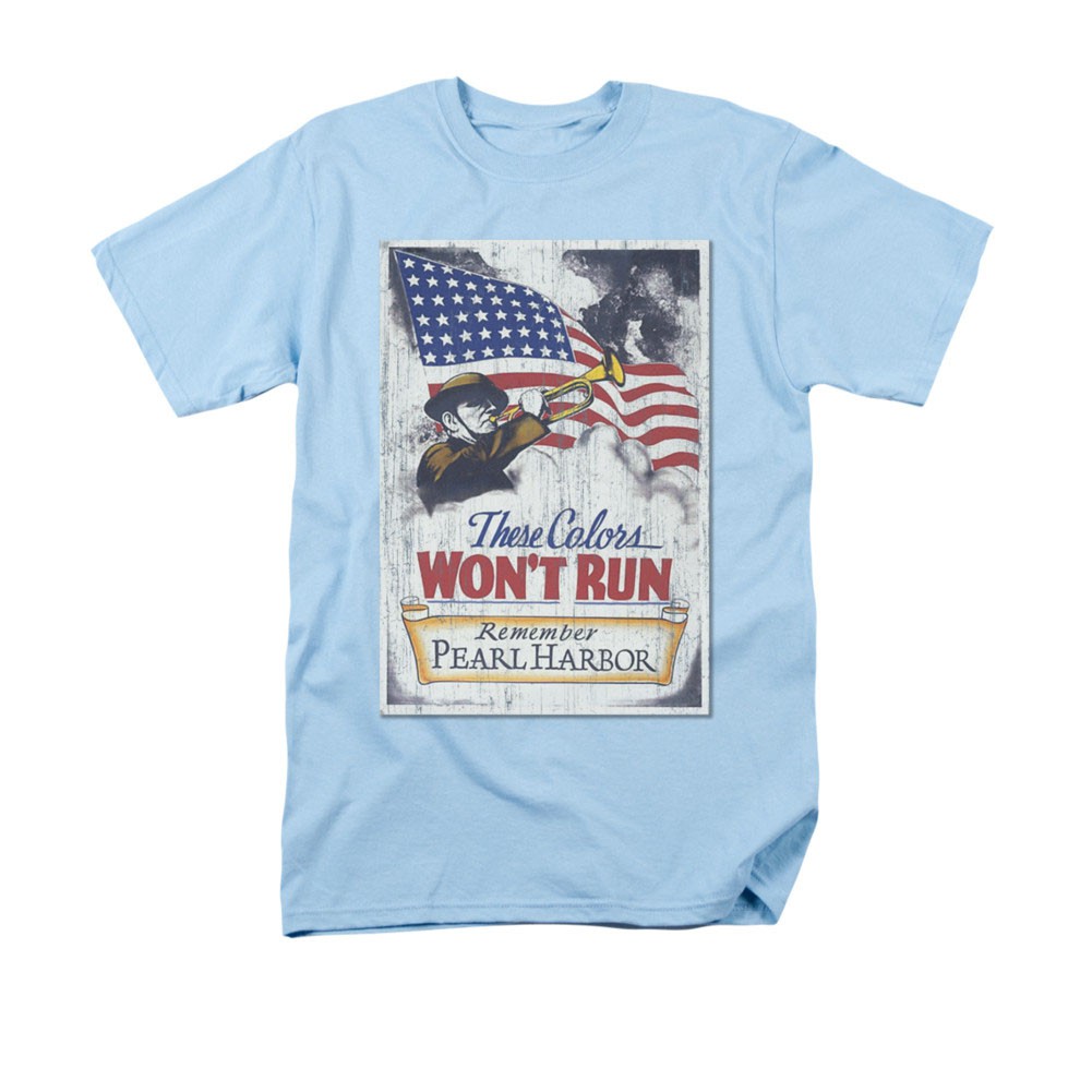 US Army Pearl Harbor Blue T-Shirt